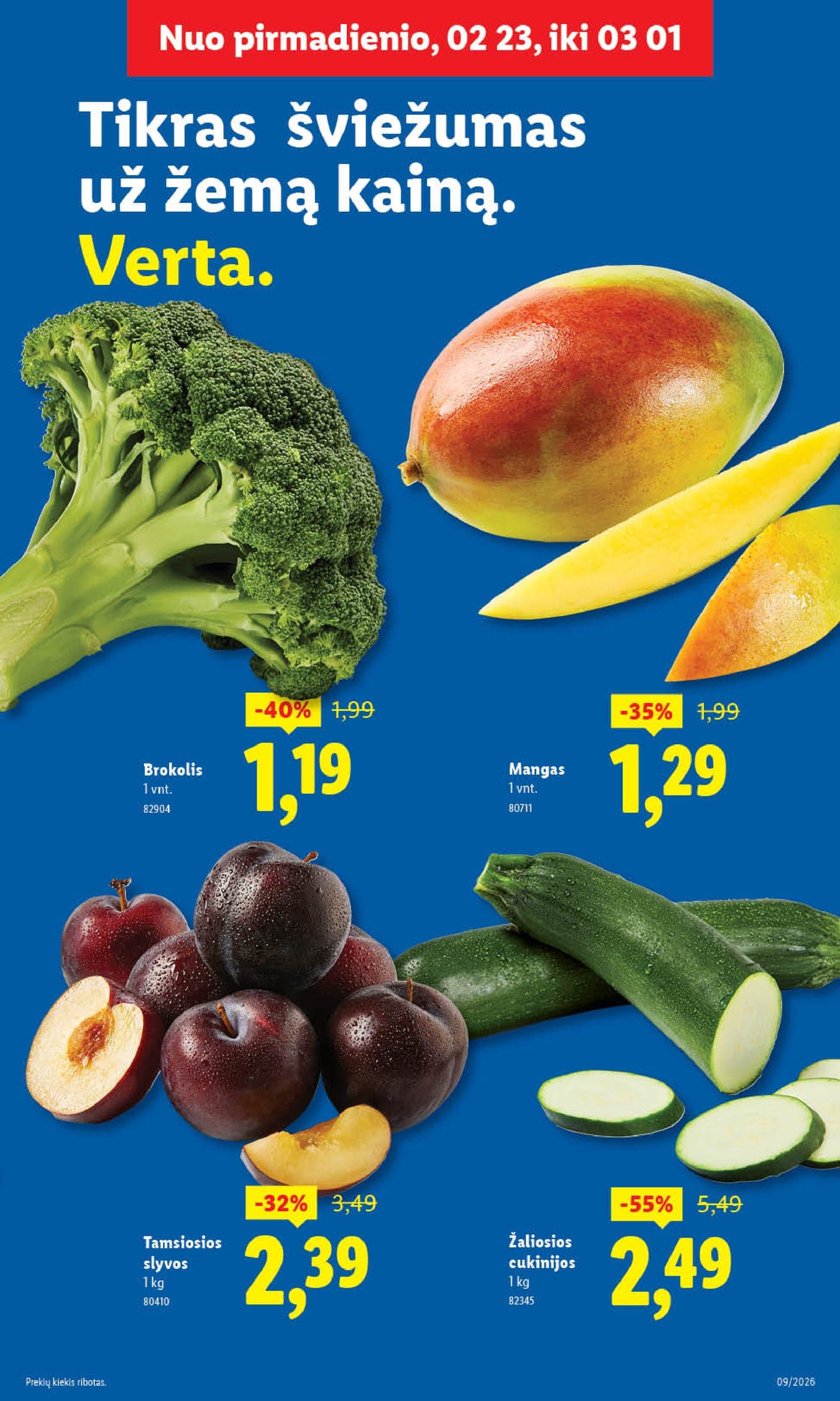 LIDL akcijų ir nuolaidų leidinys Nr. 9 nuo 2026.02.23 iki 2026.03.01 - 5