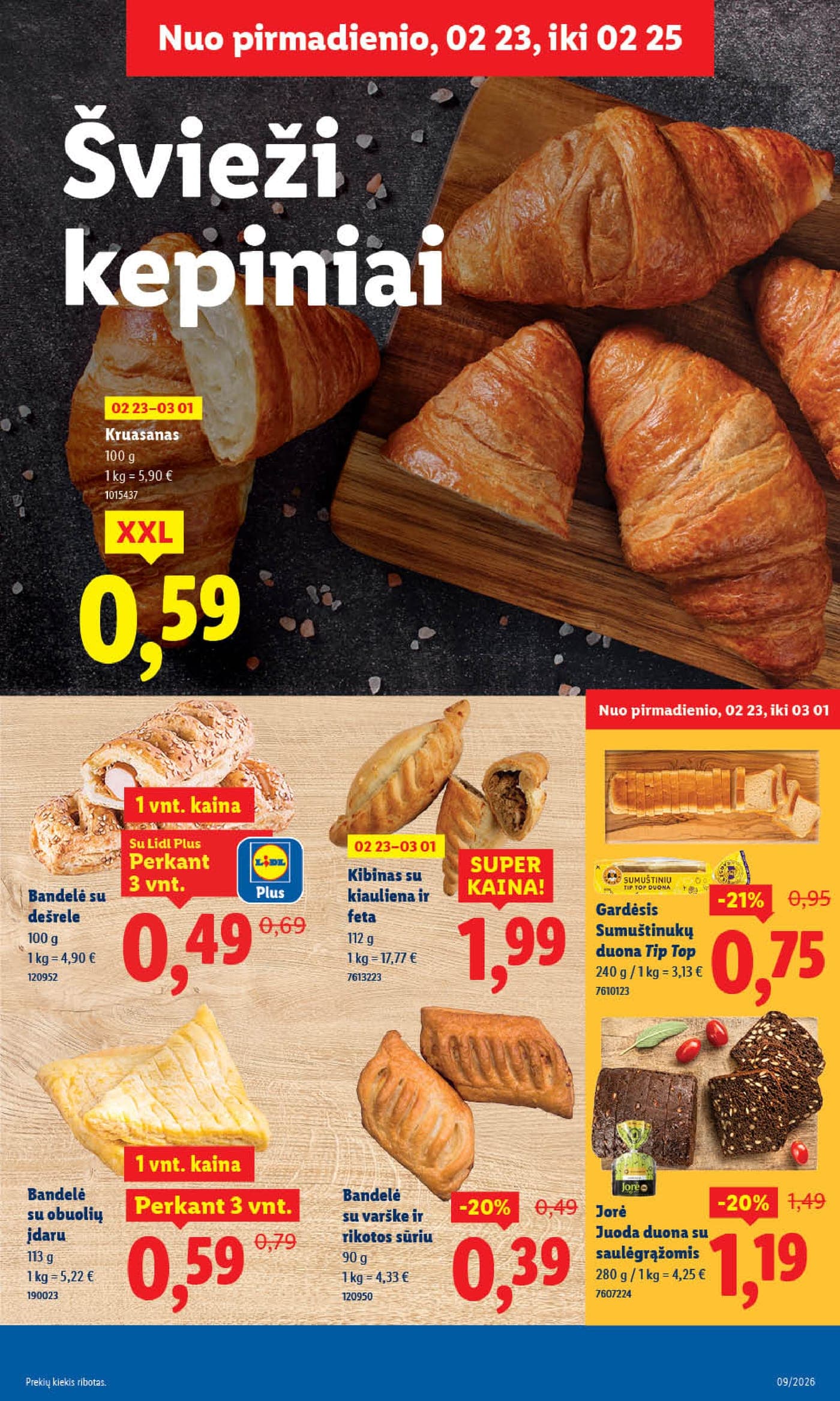 LIDL akcijų ir nuolaidų leidinys Nr. 9 nuo 2026.02.23 iki 2026.03.01 - 7