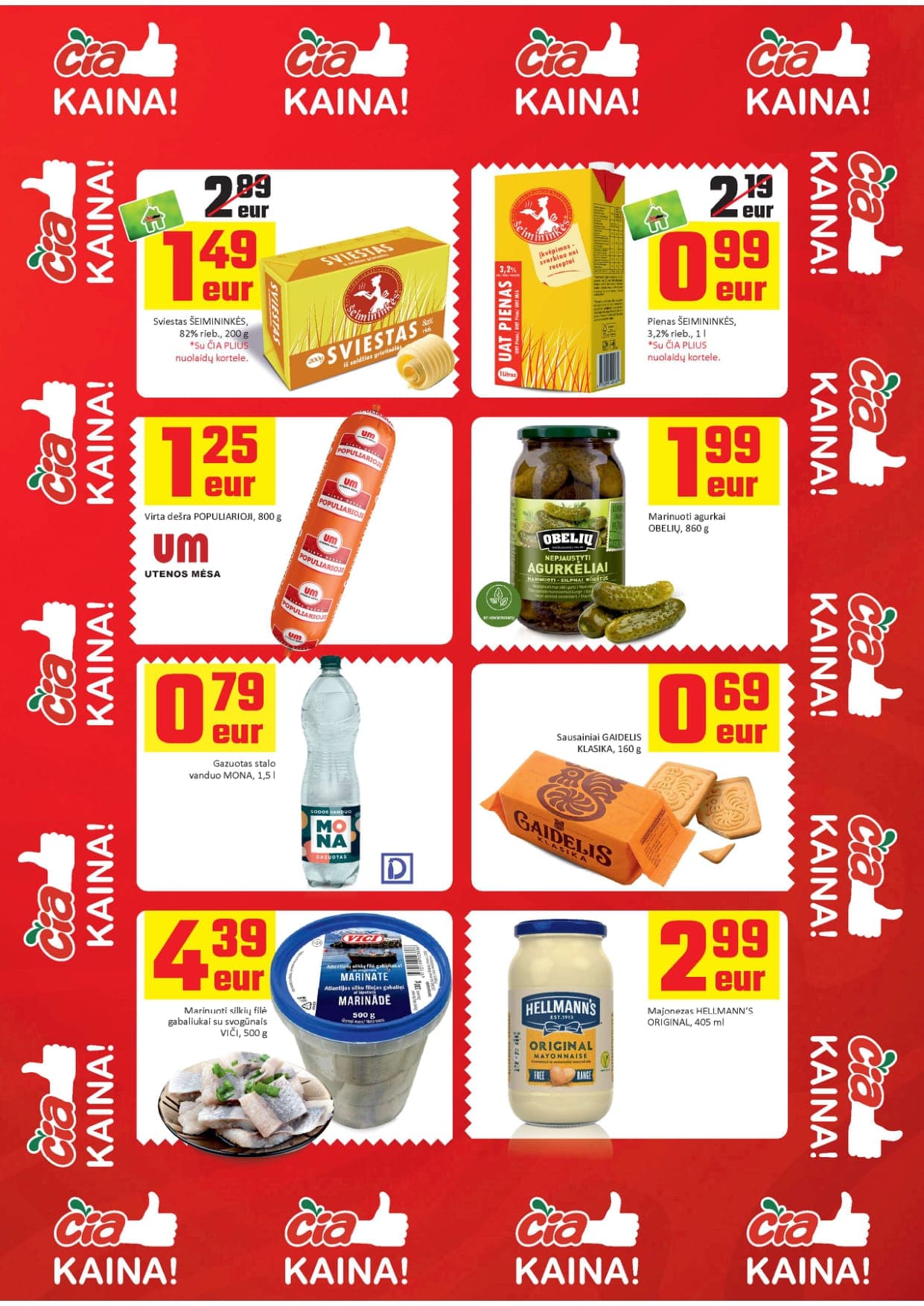 Naujas ČIA akcijų ir nuolaidų leidinys Nr. 5 nuo 2026.03.03 iki 2026.03.16 - 19