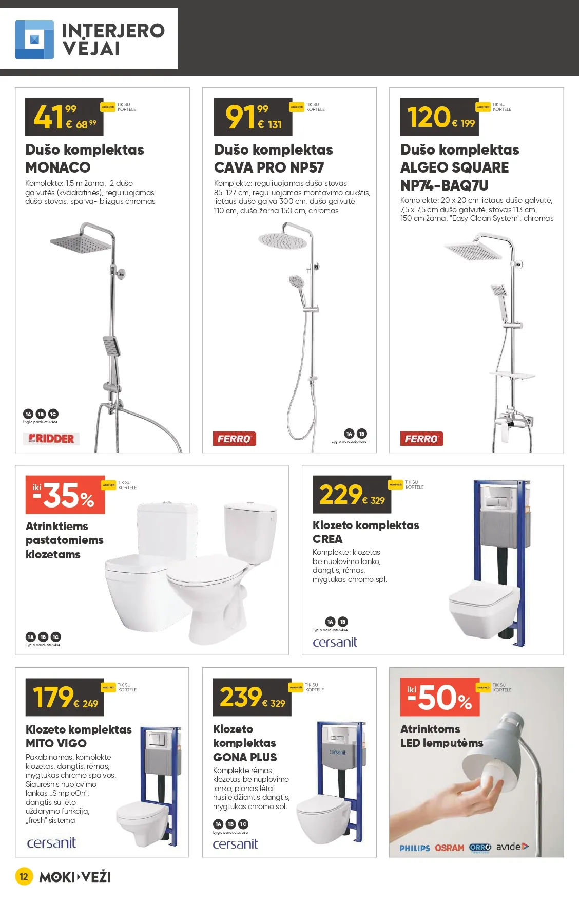 MOKI VEŽI akcijų ir nuolaidų leidinys Nr. 2 nuo 2026.02.05 iki 2026.03.03 - 12