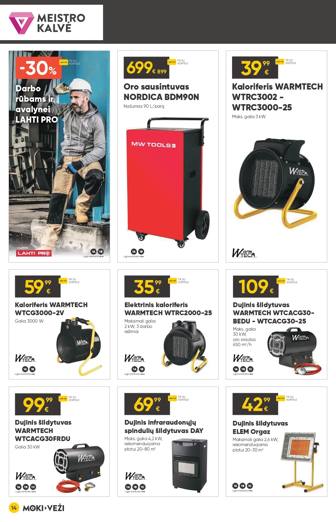 MOKI VEŽI akcijų ir nuolaidų leidinys Nr. 2 nuo 2026.02.05 iki 2026.03.03 - 14