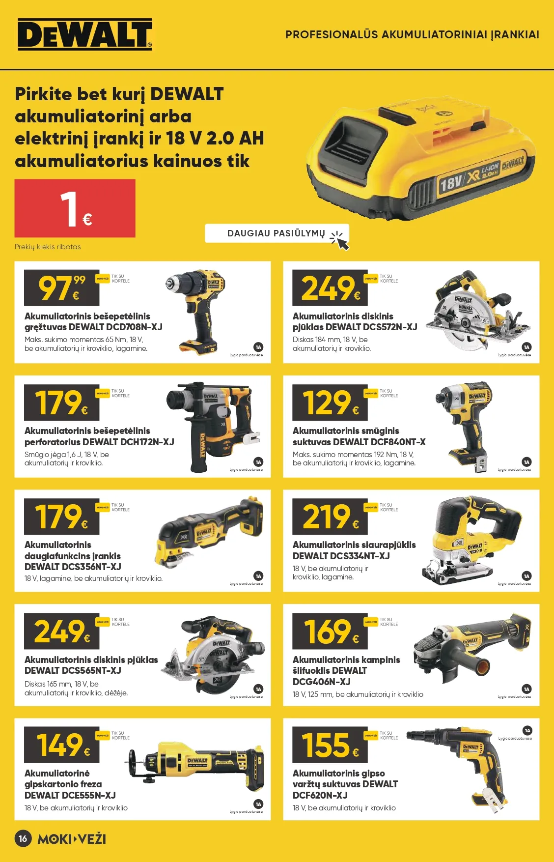 MOKI VEŽI akcijų ir nuolaidų leidinys Nr. 2 nuo 2026.02.05 iki 2026.03.03 - 16