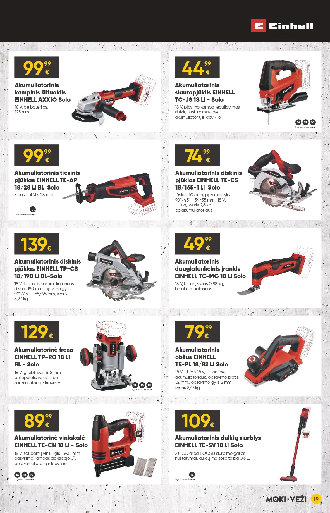 MOKI VEŽI akcijų ir nuolaidų leidinys Nr. 2 nuo 2026.02.05 iki 2026.03.03 - 19