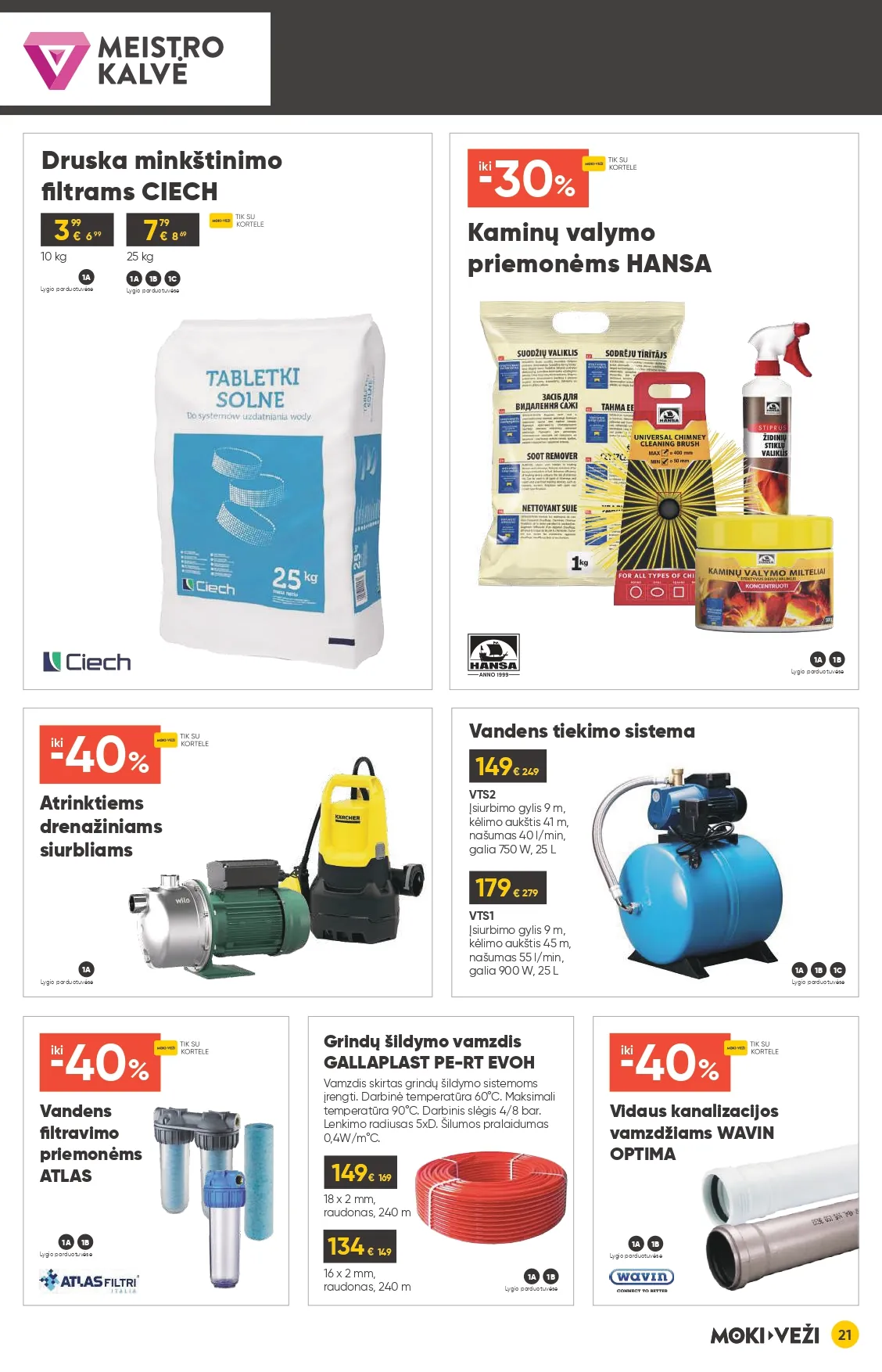 MOKI VEŽI akcijų ir nuolaidų leidinys Nr. 2 nuo 2026.02.05 iki 2026.03.03 - 21