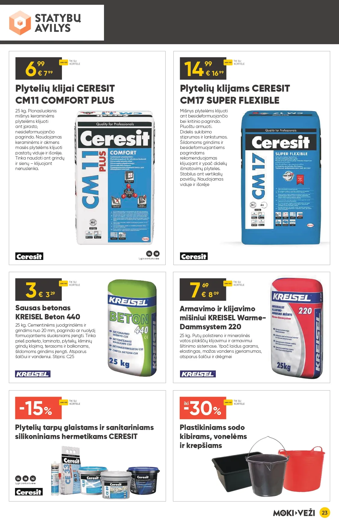 MOKI VEŽI akcijų ir nuolaidų leidinys Nr. 2 nuo 2026.02.05 iki 2026.03.03 - 23