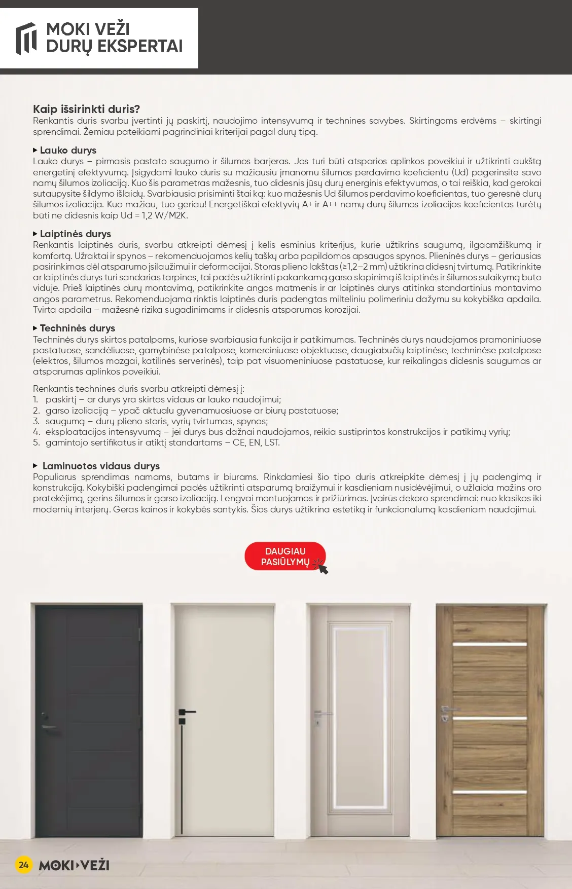 MOKI VEŽI akcijų ir nuolaidų leidinys Nr. 2 nuo 2026.02.05 iki 2026.03.03 - 24