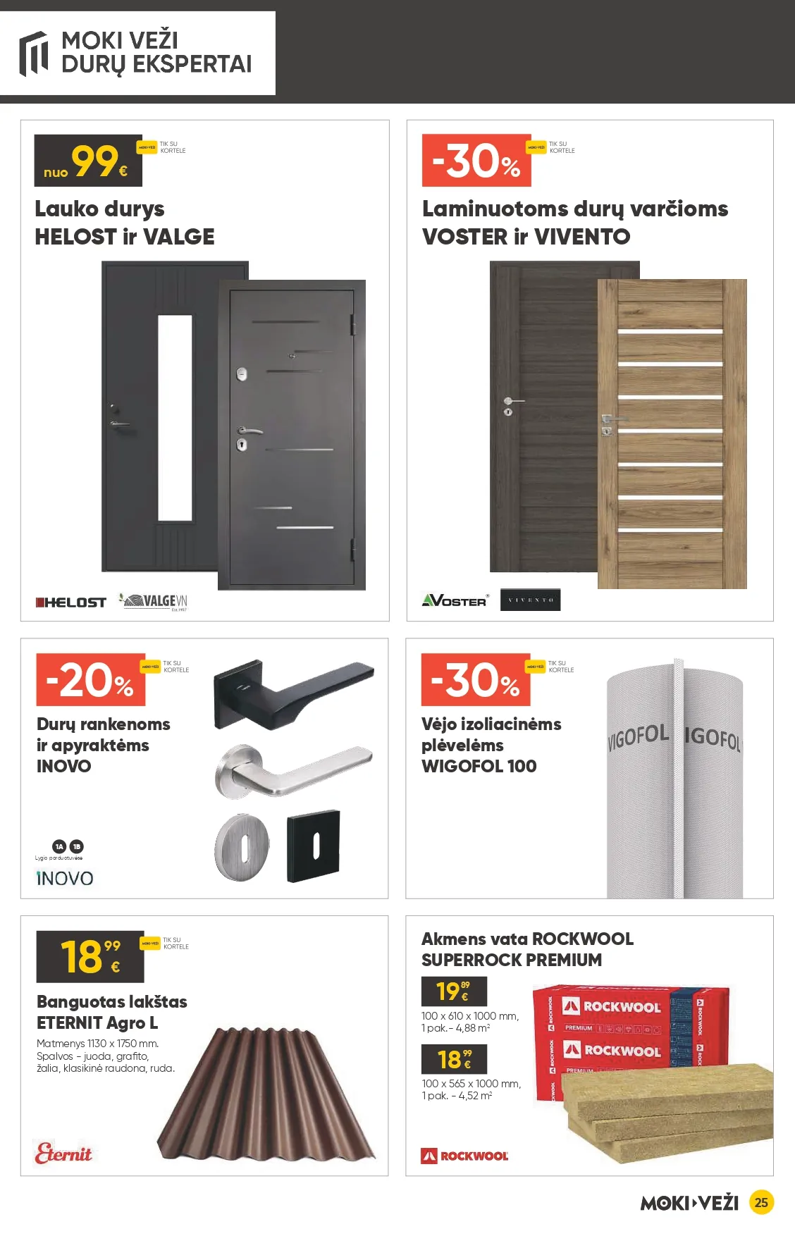 MOKI VEŽI akcijų ir nuolaidų leidinys Nr. 2 nuo 2026.02.05 iki 2026.03.03 - 25