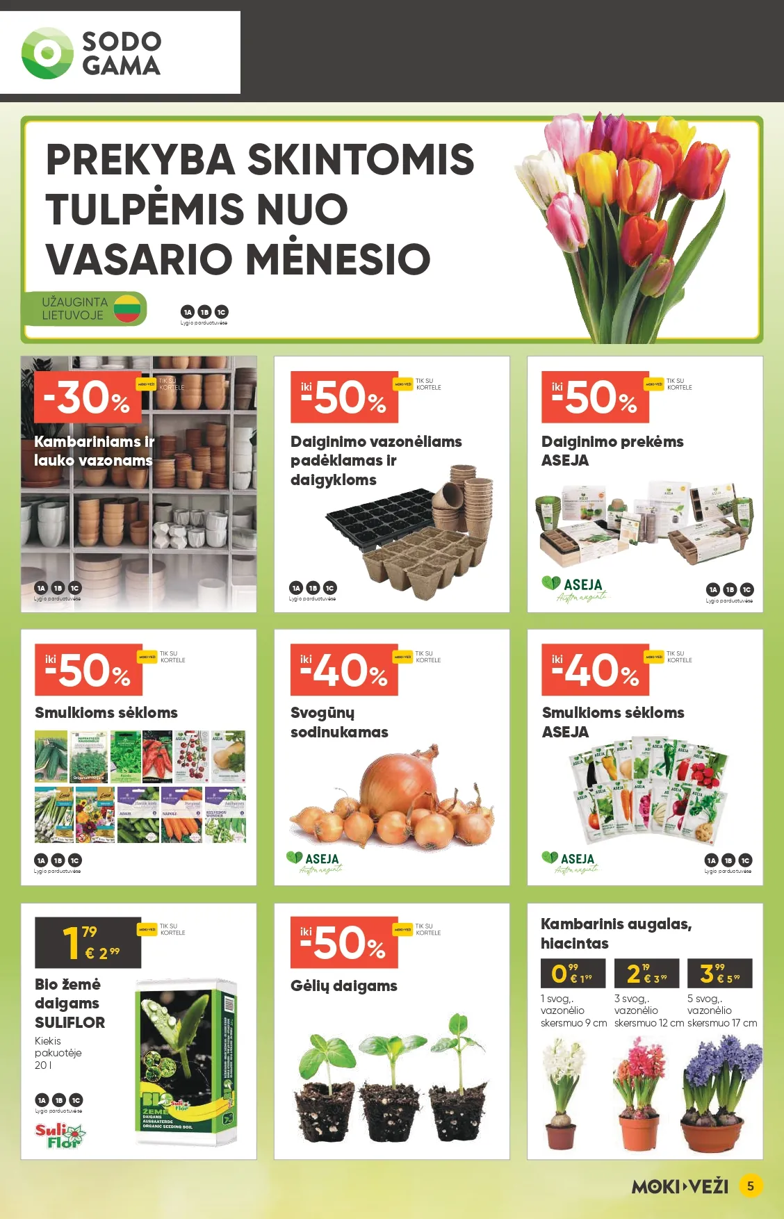 MOKI VEŽI akcijų ir nuolaidų leidinys Nr. 2 nuo 2026.02.05 iki 2026.03.03 - 5