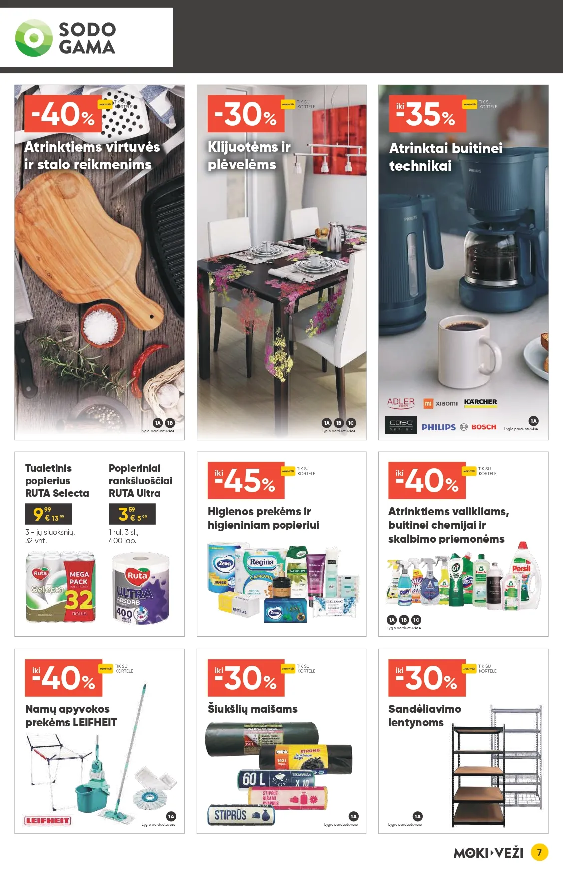 MOKI VEŽI akcijų ir nuolaidų leidinys Nr. 2 nuo 2026.02.05 iki 2026.03.03 - 7