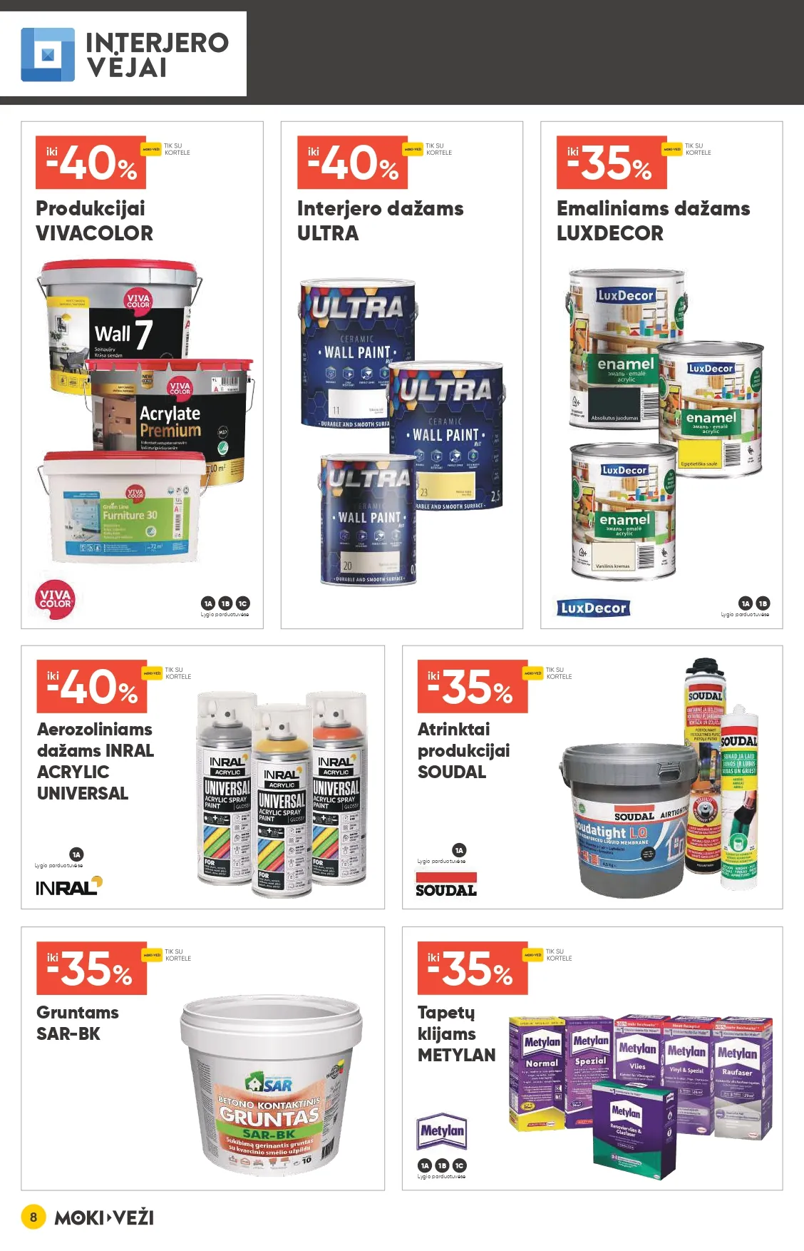 MOKI VEŽI akcijų ir nuolaidų leidinys Nr. 2 nuo 2026.02.05 iki 2026.03.03 - 8