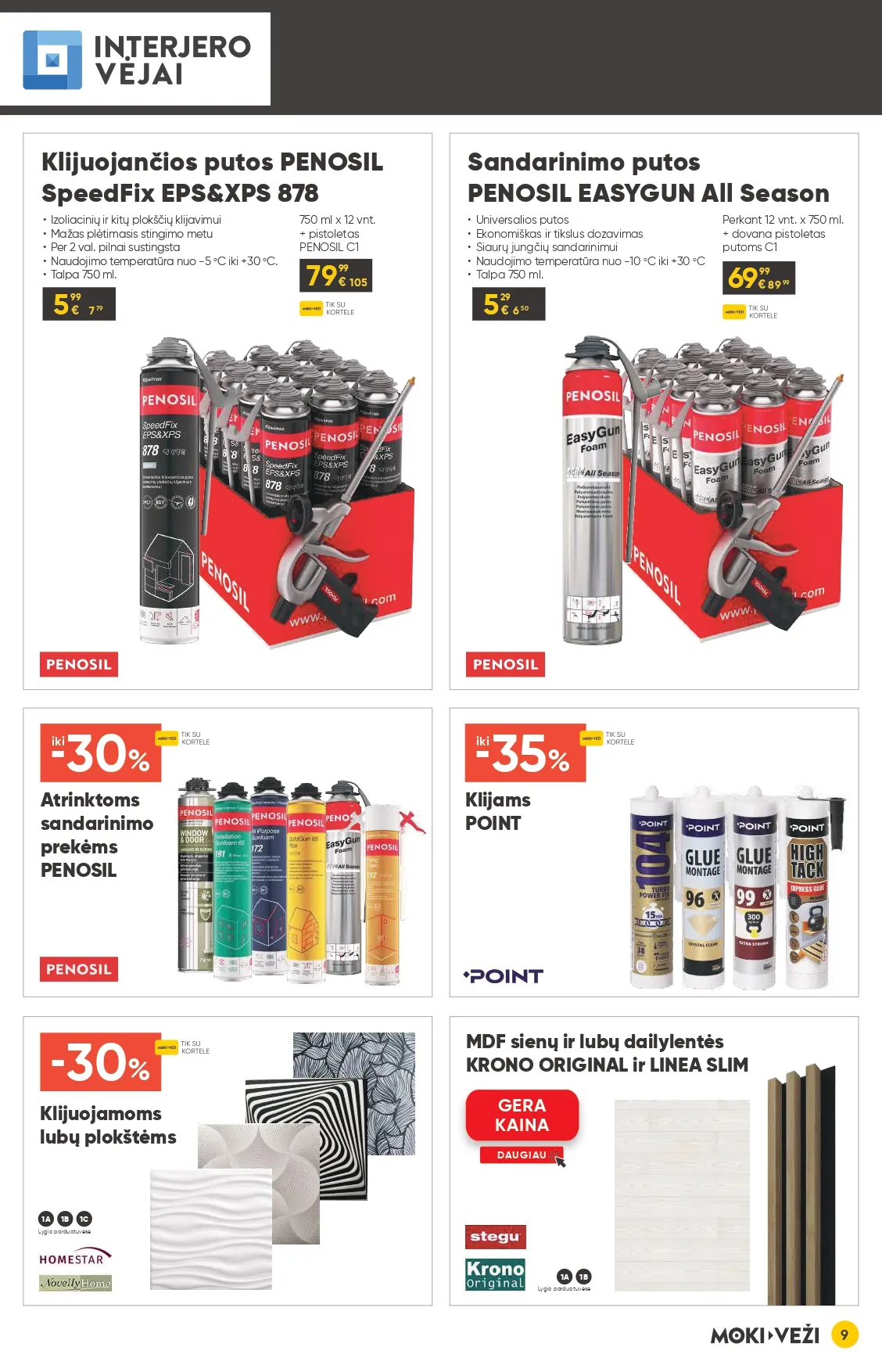 MOKI VEŽI akcijų ir nuolaidų leidinys Nr. 2 nuo 2026.02.05 iki 2026.03.03 - 9
