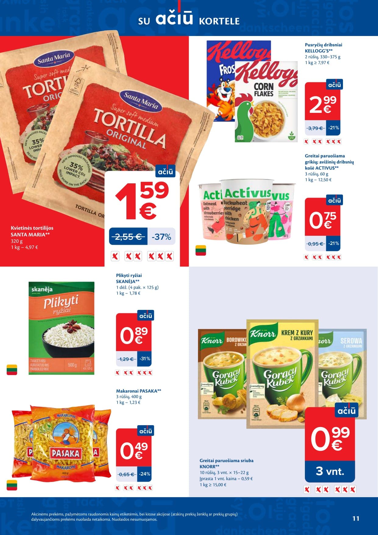 Naujas MAXIMA akcijų ir nuolaidų leidinys Nr. 10 nuo 2026.03.03 iki 2026.03.09 - 11