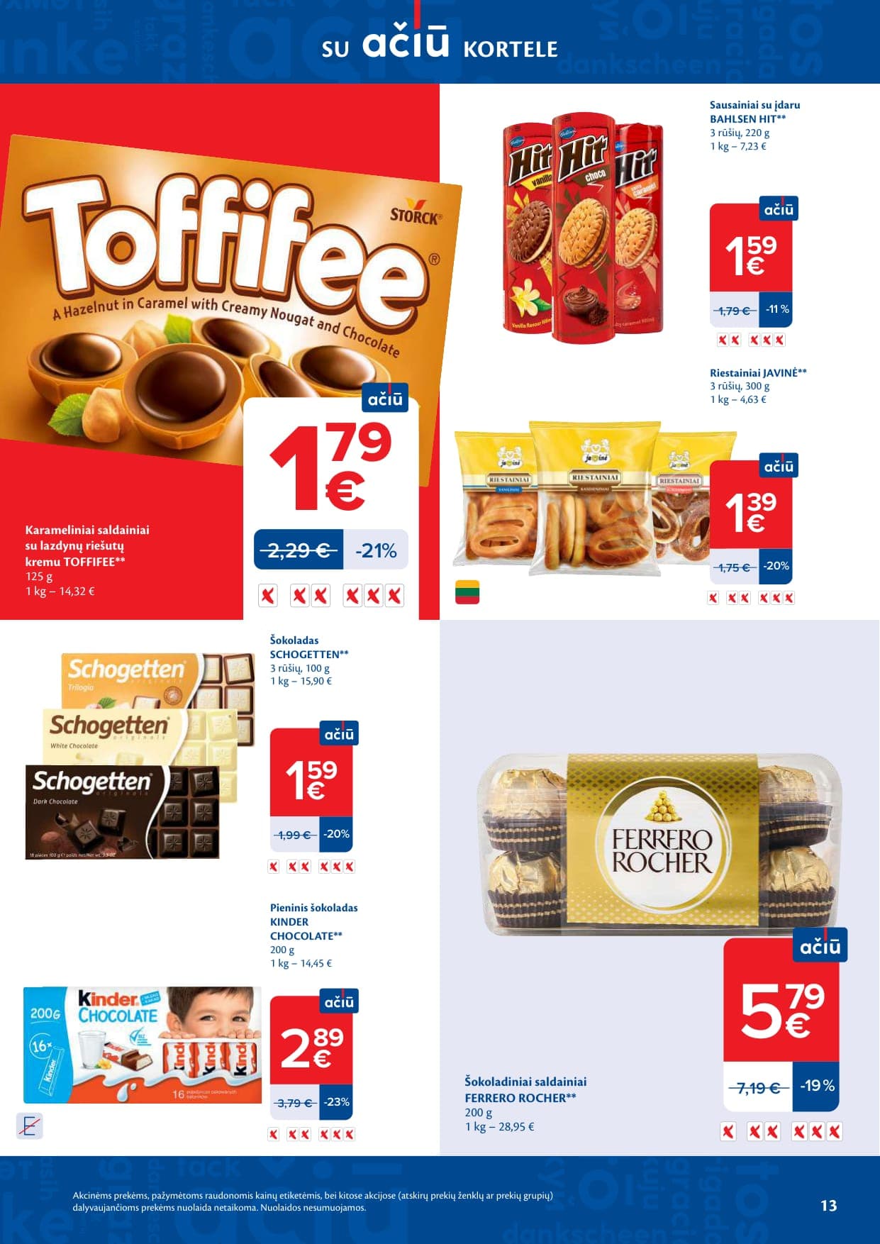 Naujas MAXIMA akcijų ir nuolaidų leidinys Nr. 10 nuo 2026.03.03 iki 2026.03.09 - 13