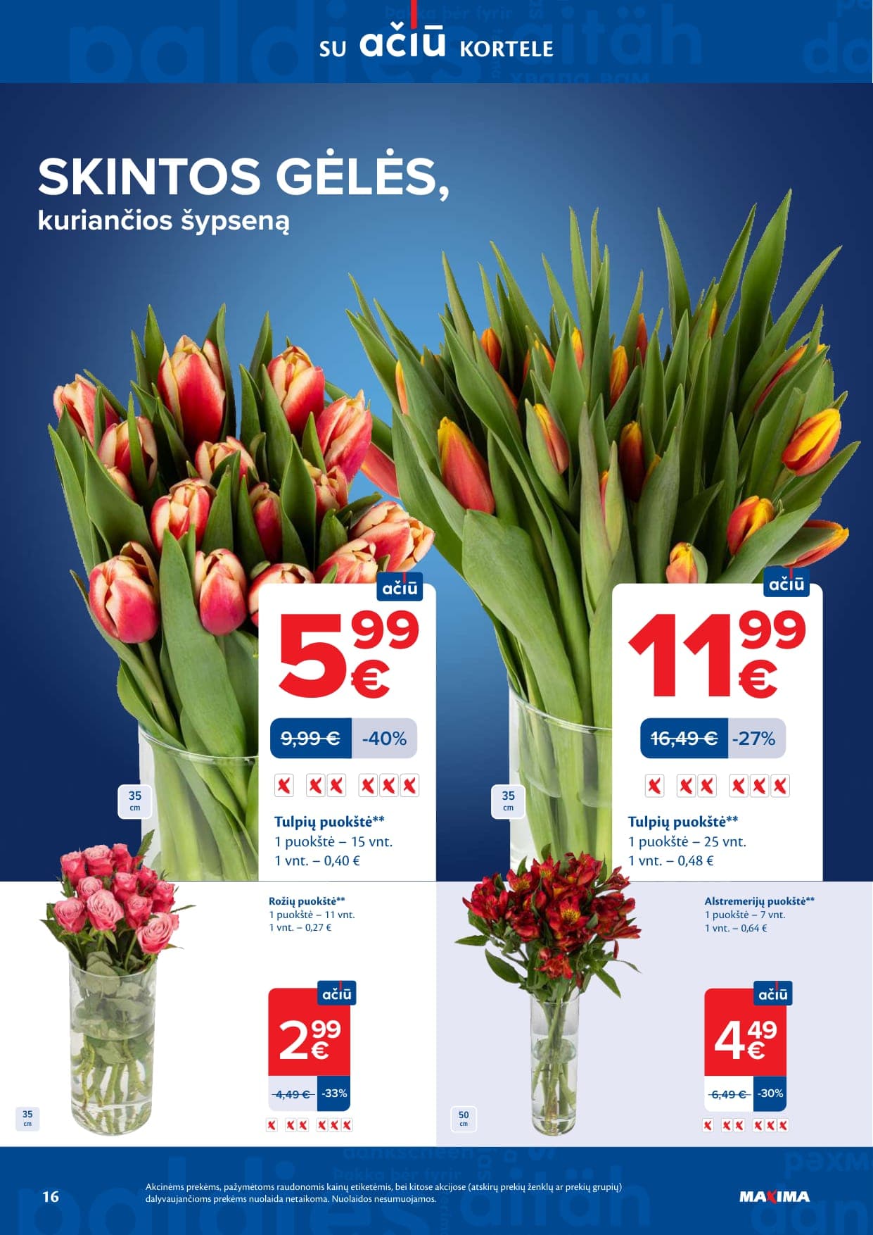 Naujas MAXIMA akcijų ir nuolaidų leidinys Nr. 10 nuo 2026.03.03 iki 2026.03.09 - 16