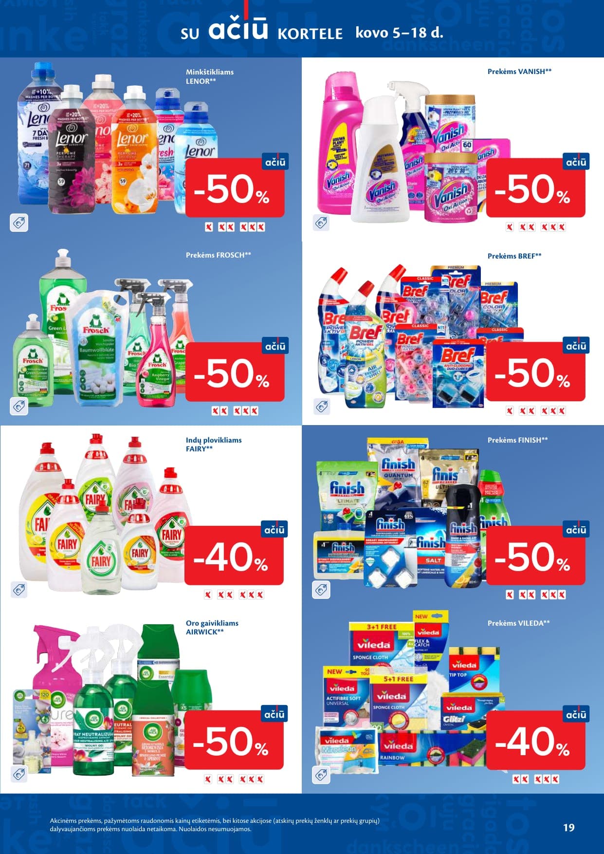 Naujas MAXIMA akcijų ir nuolaidų leidinys Nr. 10 nuo 2026.03.03 iki 2026.03.09 - 19