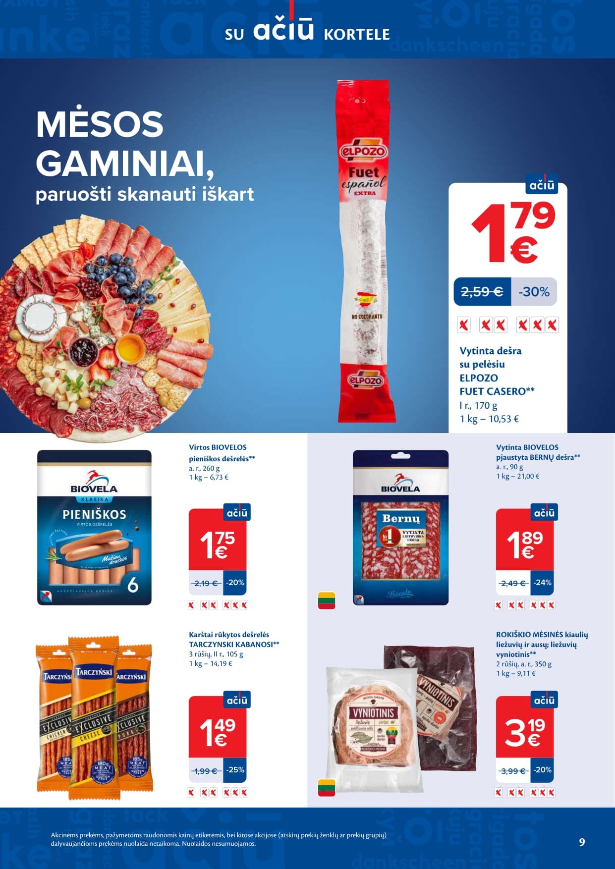 Naujas MAXIMA akcijų ir nuolaidų leidinys Nr. 10 nuo 2026.03.03 iki 2026.03.09 - 9