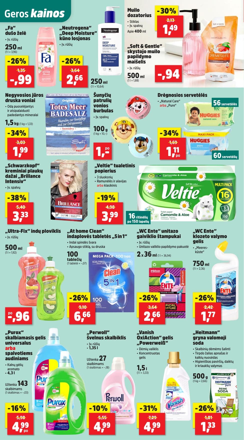 THOMAS PHILIPPS akcijų ir nuolaidų leidinys nuo 2026.02.23 iki 2026.03.01 - 6