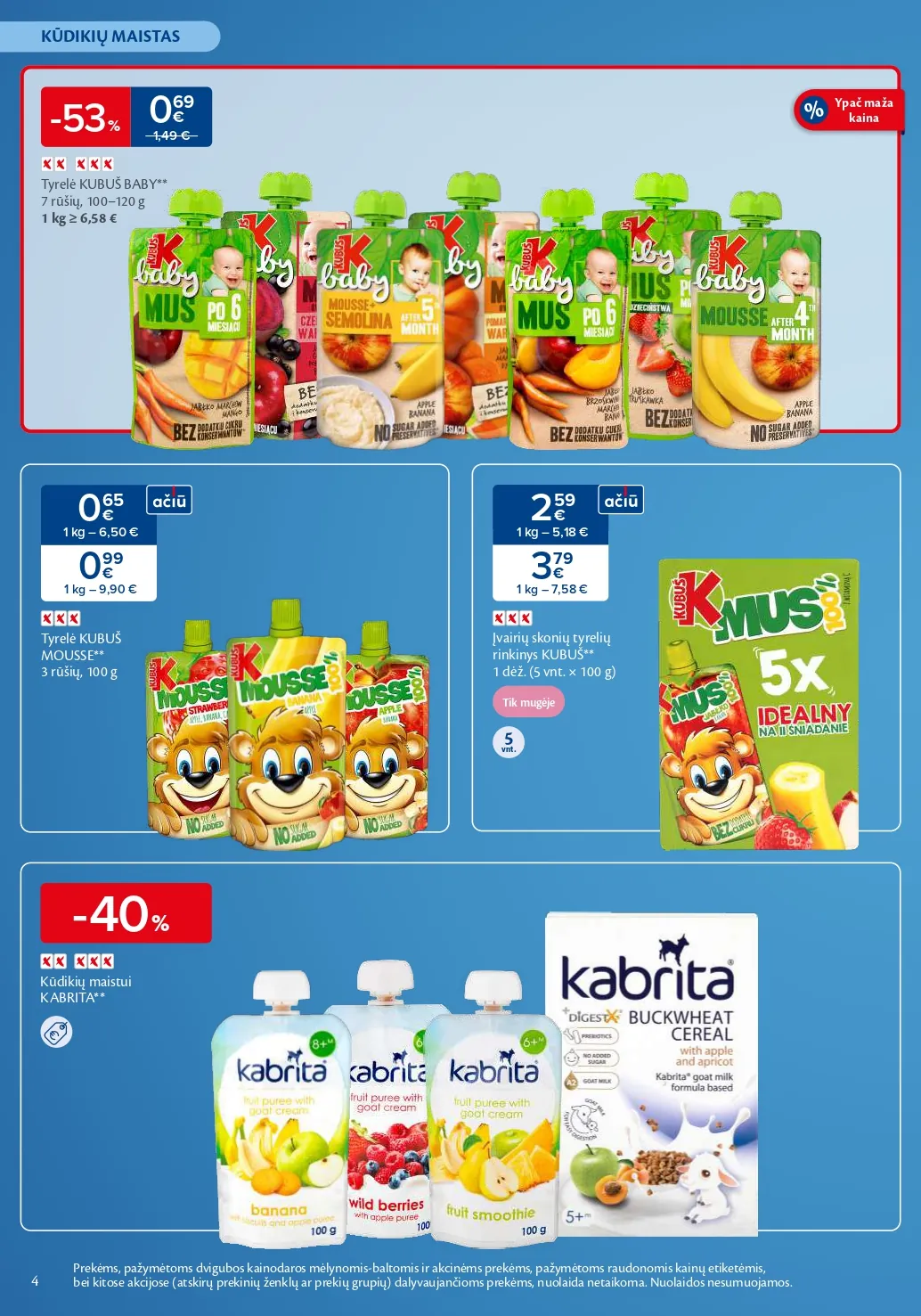 MAXIMA akcijų ir nuolaidų leidinys "Mažylių mugė" nuo 2026.01.07 iki 2026.01.21