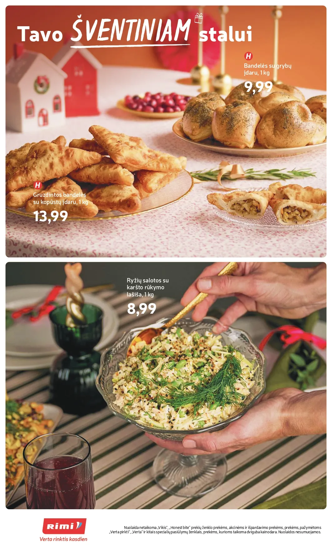 RIMI akcijų ir nuolaidų leidinys Nr. 50 nuo 2025.12.09 iki 2025.12.15 - 18