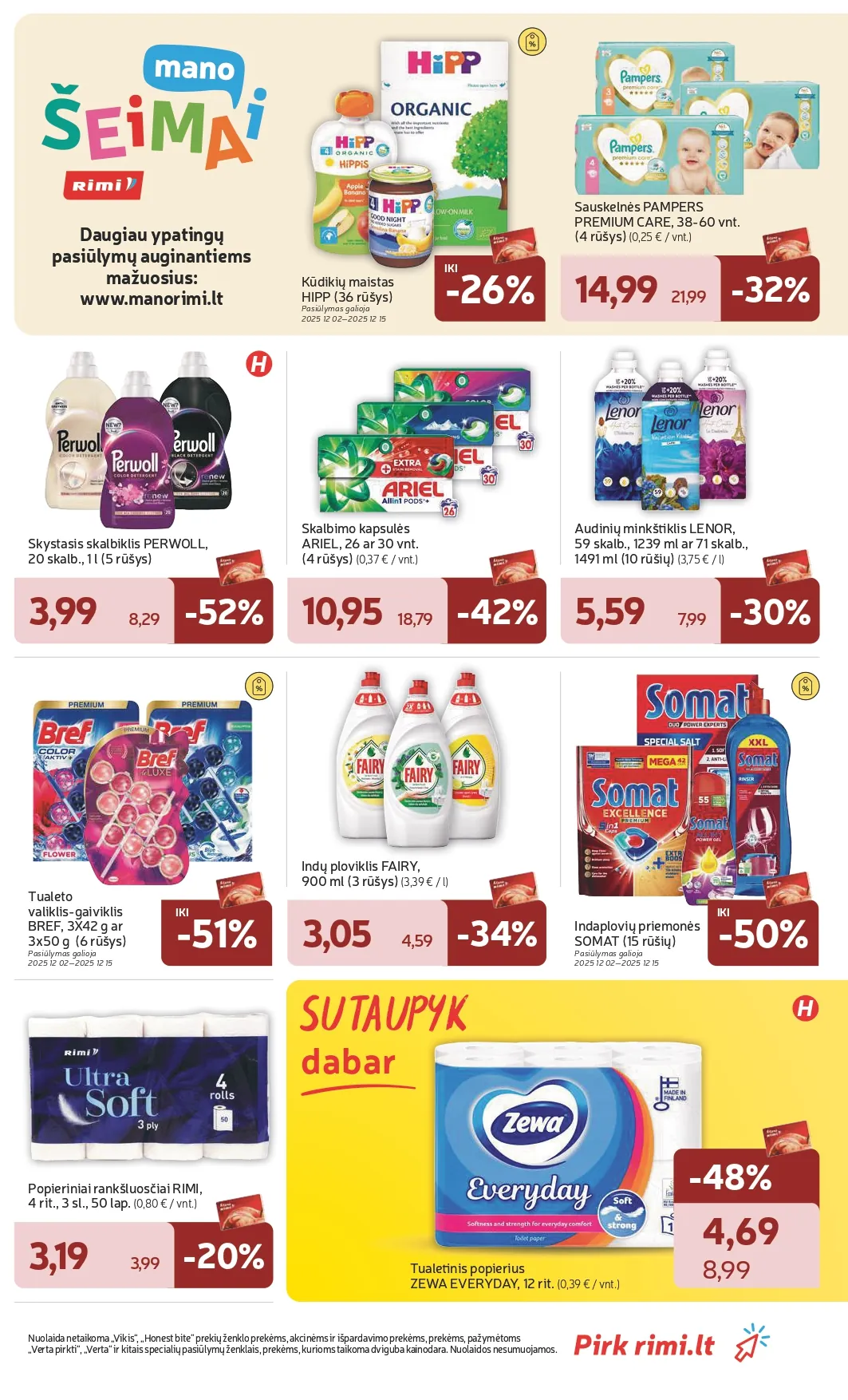 RIMI akcijų ir nuolaidų leidinys Nr. 50 nuo 2025.12.09 iki 2025.12.15 - 41