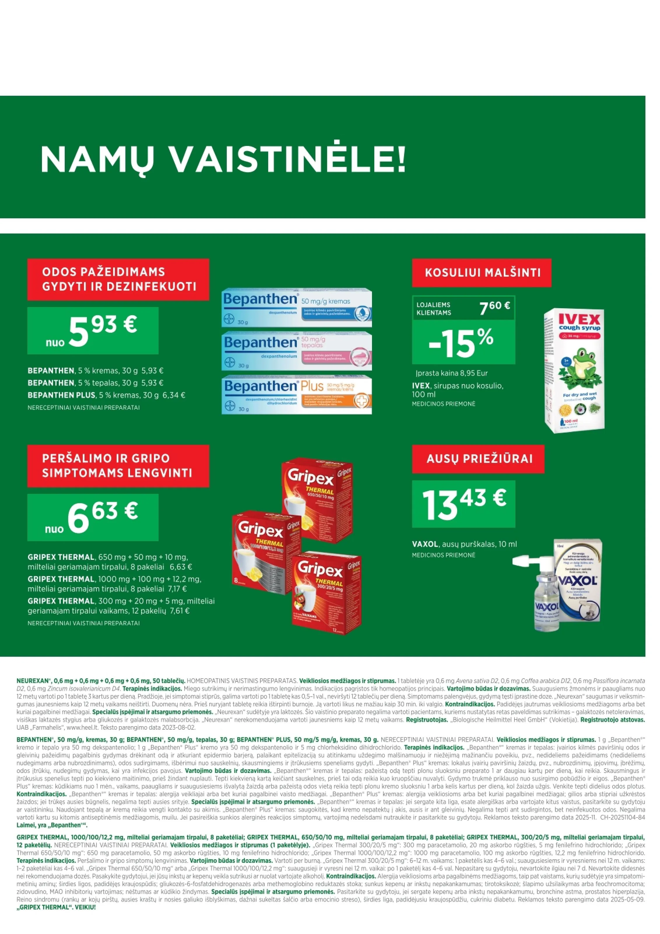 EUROVAISTINĖ akcijų ir nuolaidų leidinys nuo 2026.02.01 iki 2026.02.28 - 11