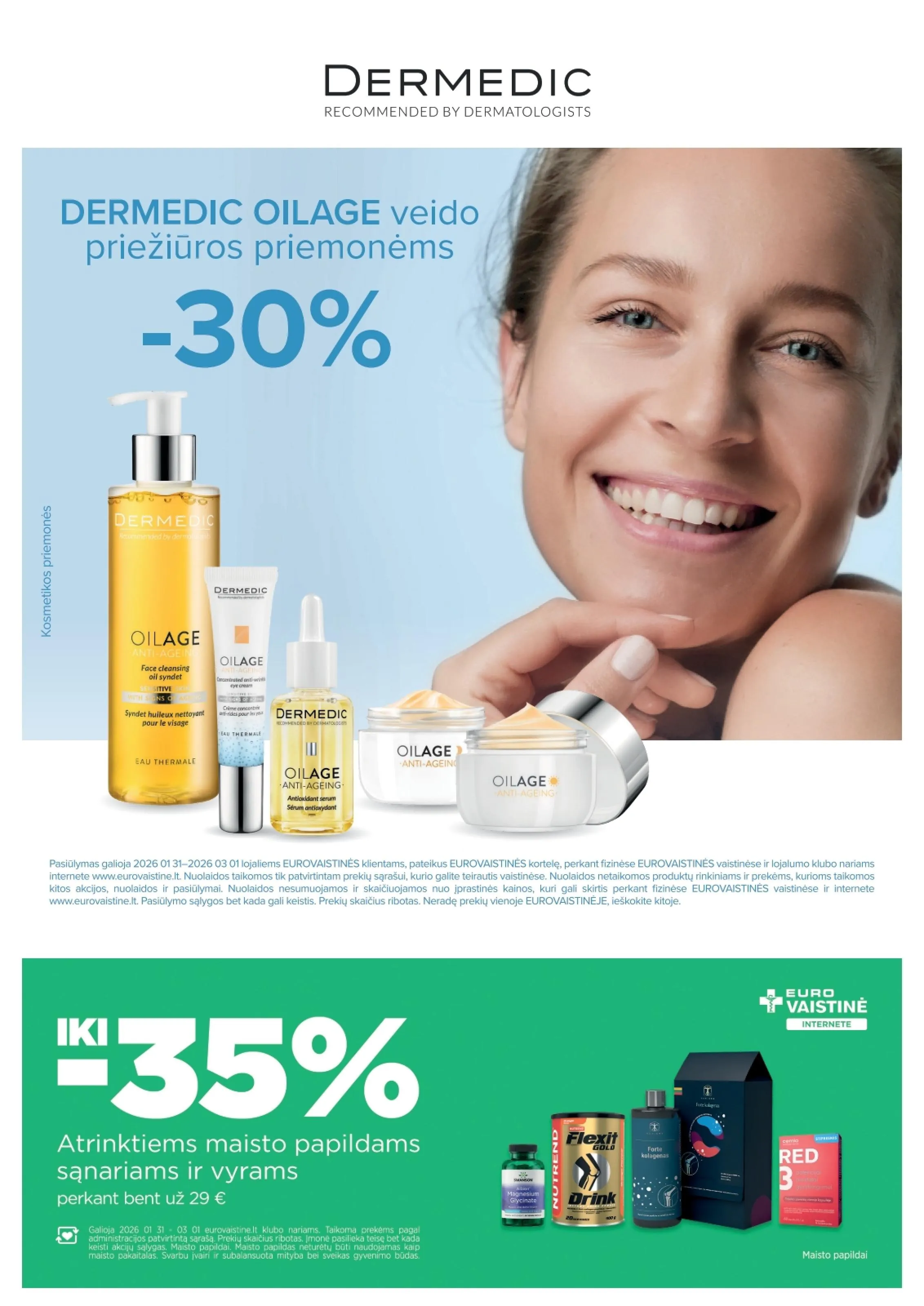 EUROVAISTINĖ akcijų ir nuolaidų leidinys nuo 2026.02.01 iki 2026.02.28 - 25
