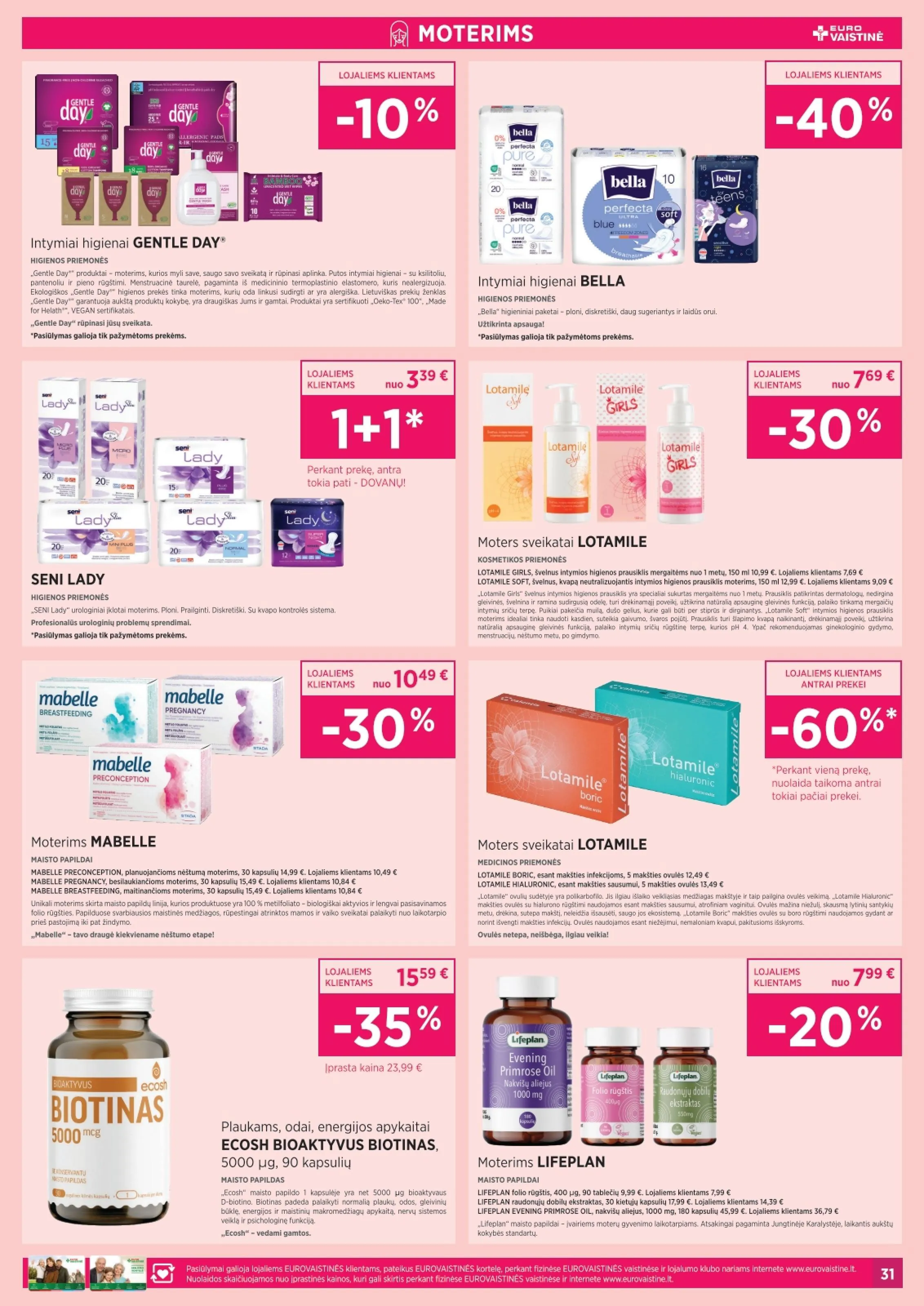 EUROVAISTINĖ akcijų ir nuolaidų leidinys nuo 2026.02.01 iki 2026.02.28 - 31