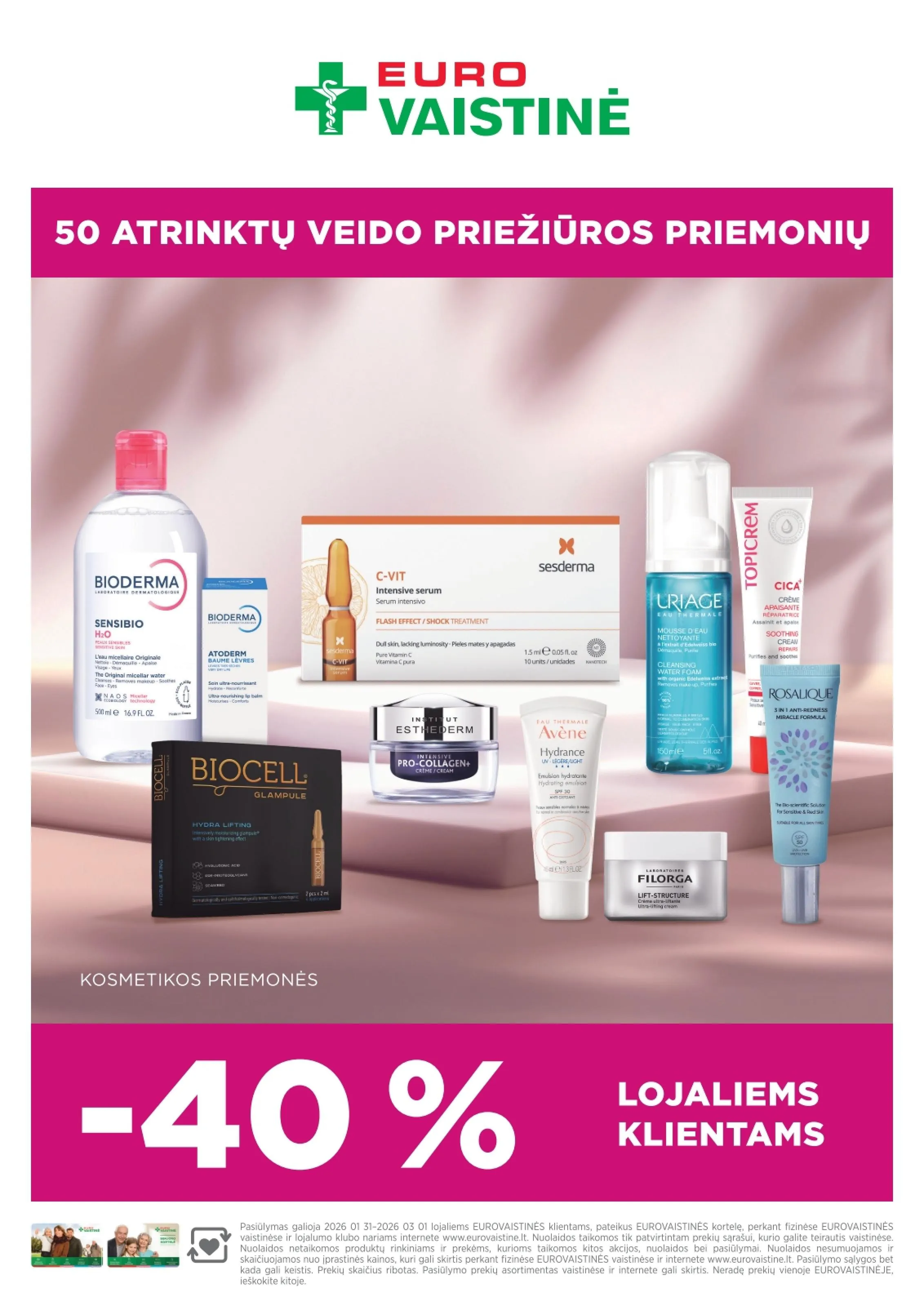EUROVAISTINĖ akcijų ir nuolaidų leidinys nuo 2026.02.01 iki 2026.02.28 - 36