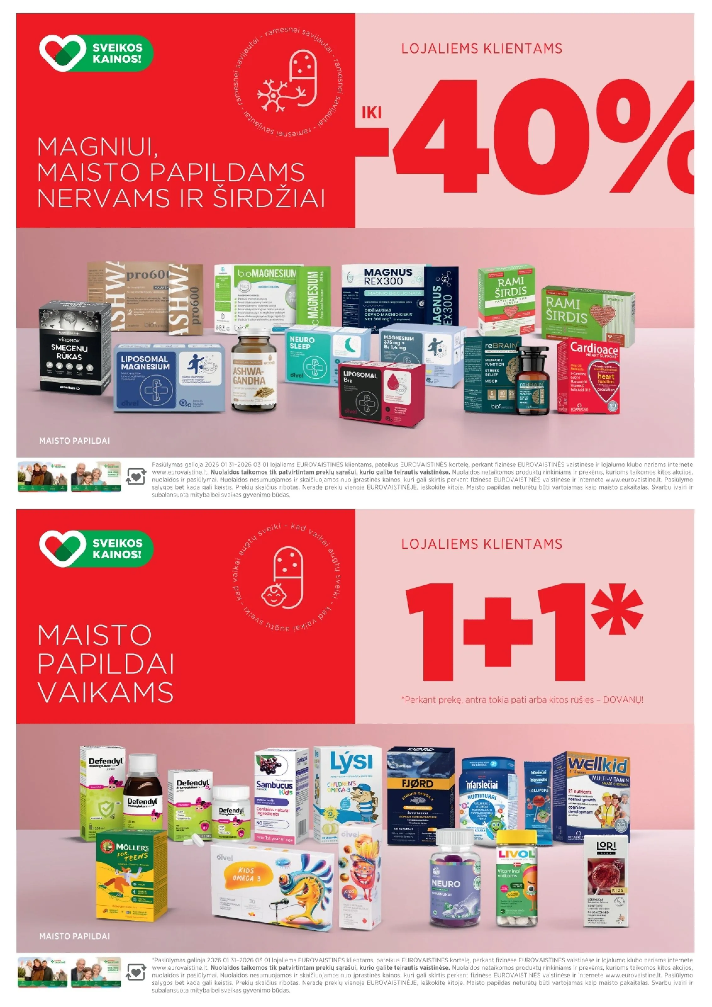 EUROVAISTINĖ akcijų ir nuolaidų leidinys nuo 2026.02.01 iki 2026.02.28 - 5