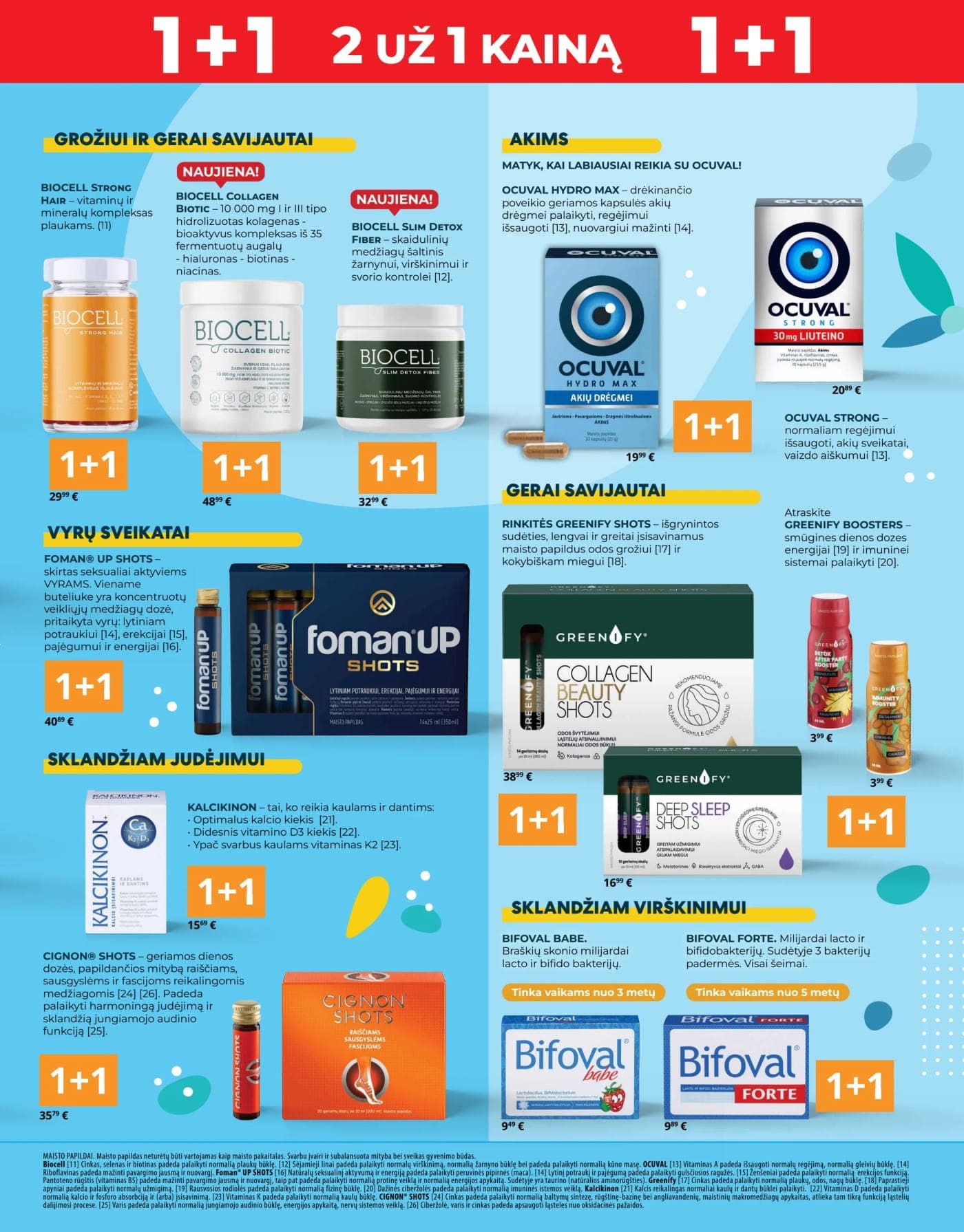 NORFA VAISTINĖ akcijų ir nuolaidų leidinys nuo 2026.03.01 iki 2026.04.01 - 17