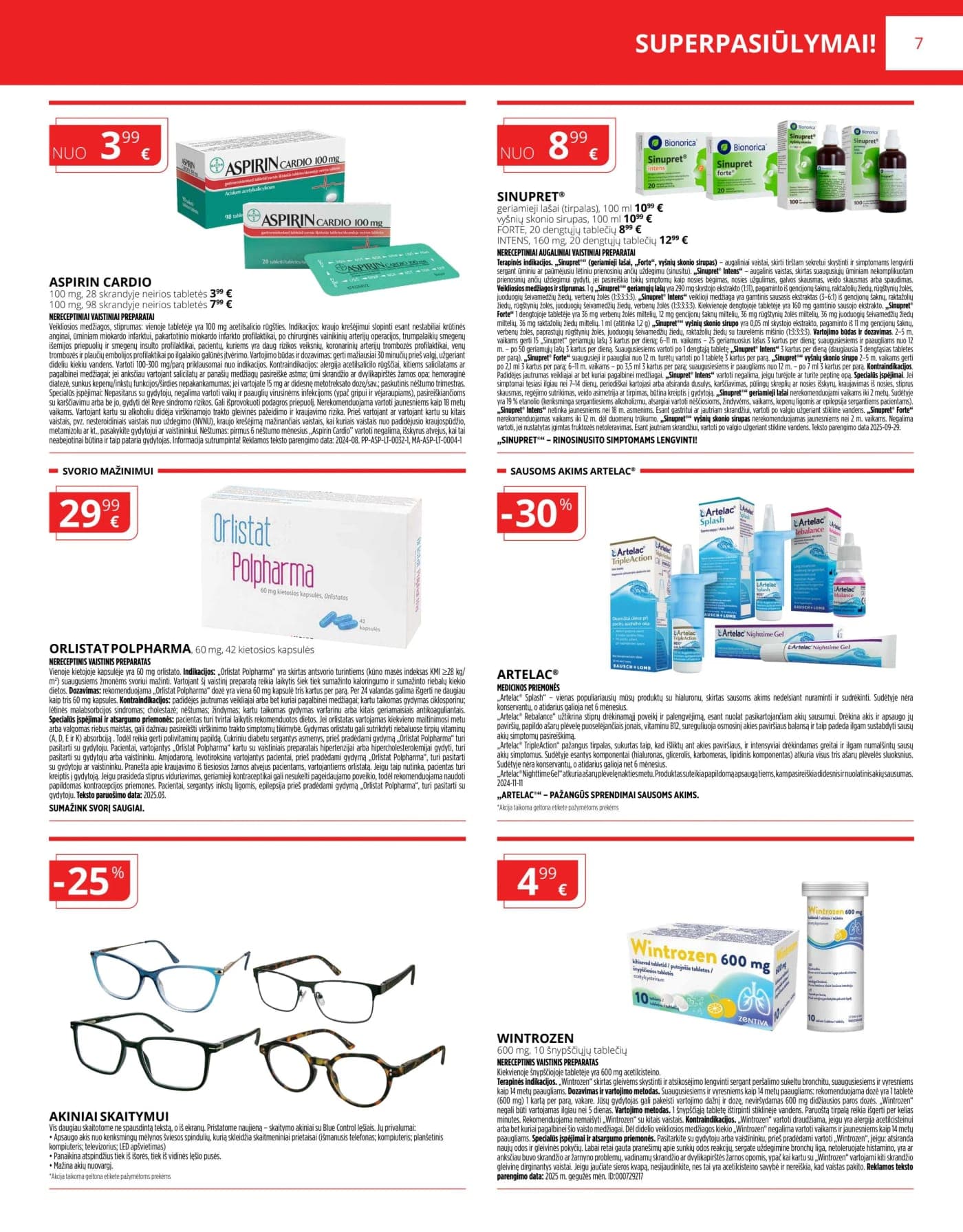 NORFA VAISTINĖ akcijų ir nuolaidų leidinys nuo 2026.03.01 iki 2026.04.01 - 7
