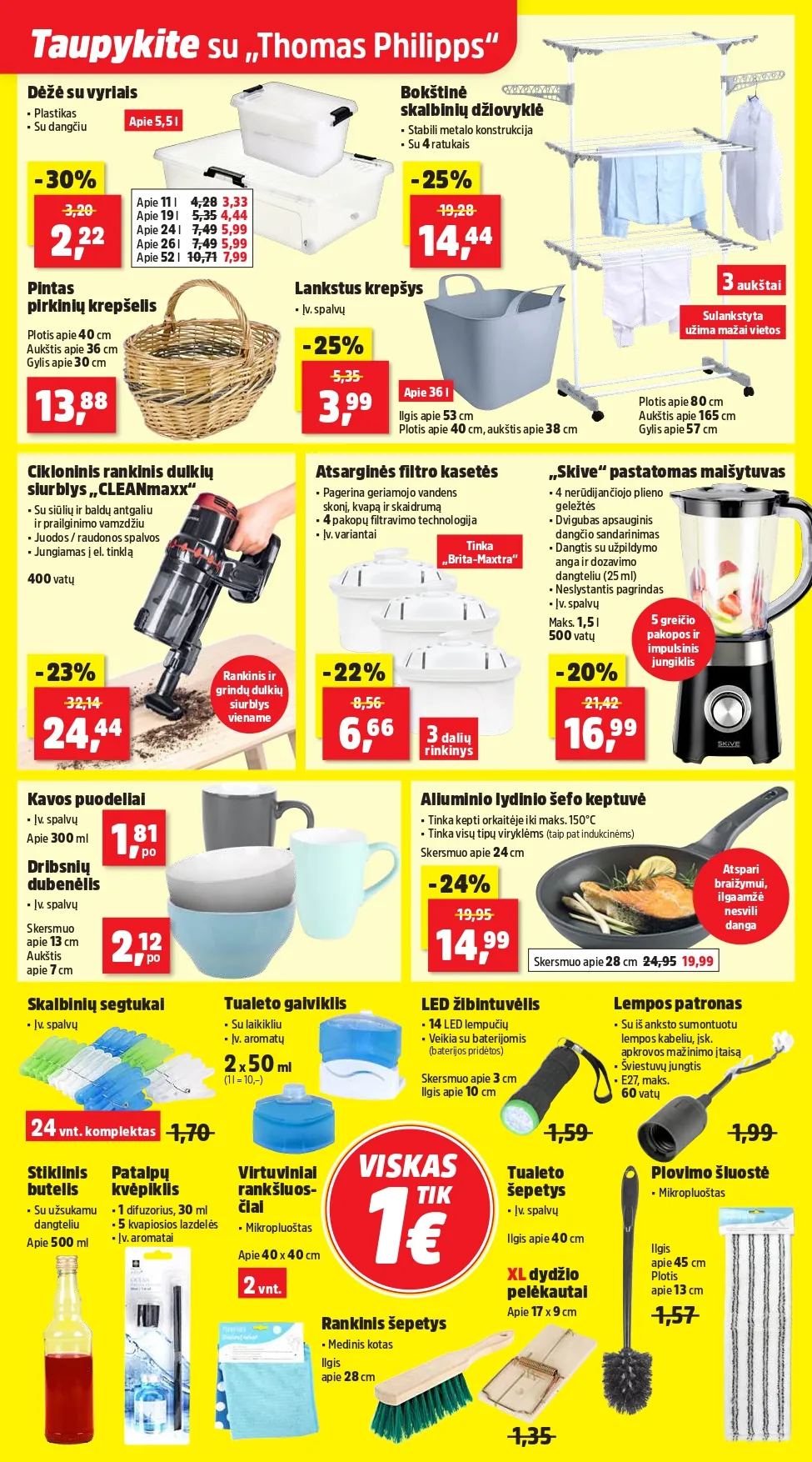 THOMAS PHILIPPS akcijų ir nuolaidų leidinys nuo 2026.02.02 iki 2026.02.07 - 5