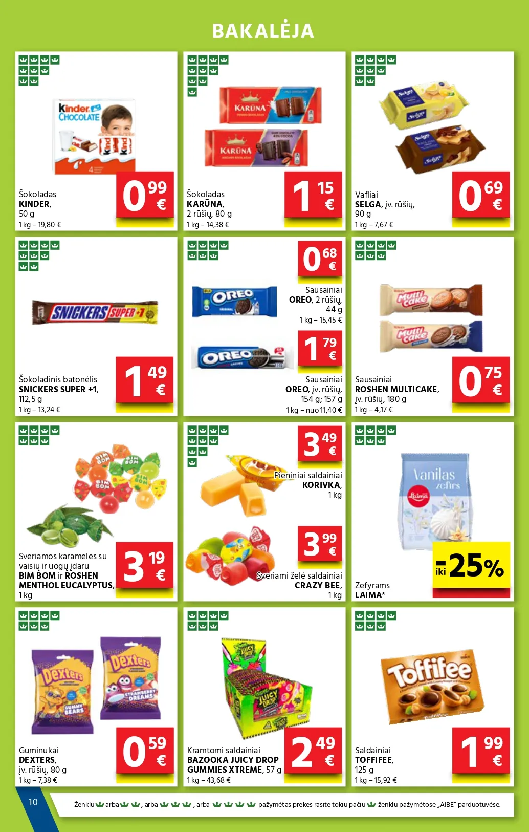 AIBĖ akcijų ir nuolaidų leidinys Nr. 2 nuo 2026.01.22 iki 2026.02.03 - 10