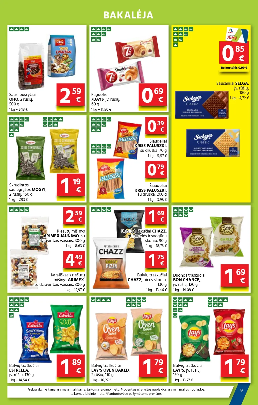 AIBĖ akcijų ir nuolaidų leidinys Nr. 2 nuo 2026.01.22 iki 2026.02.03 - 9