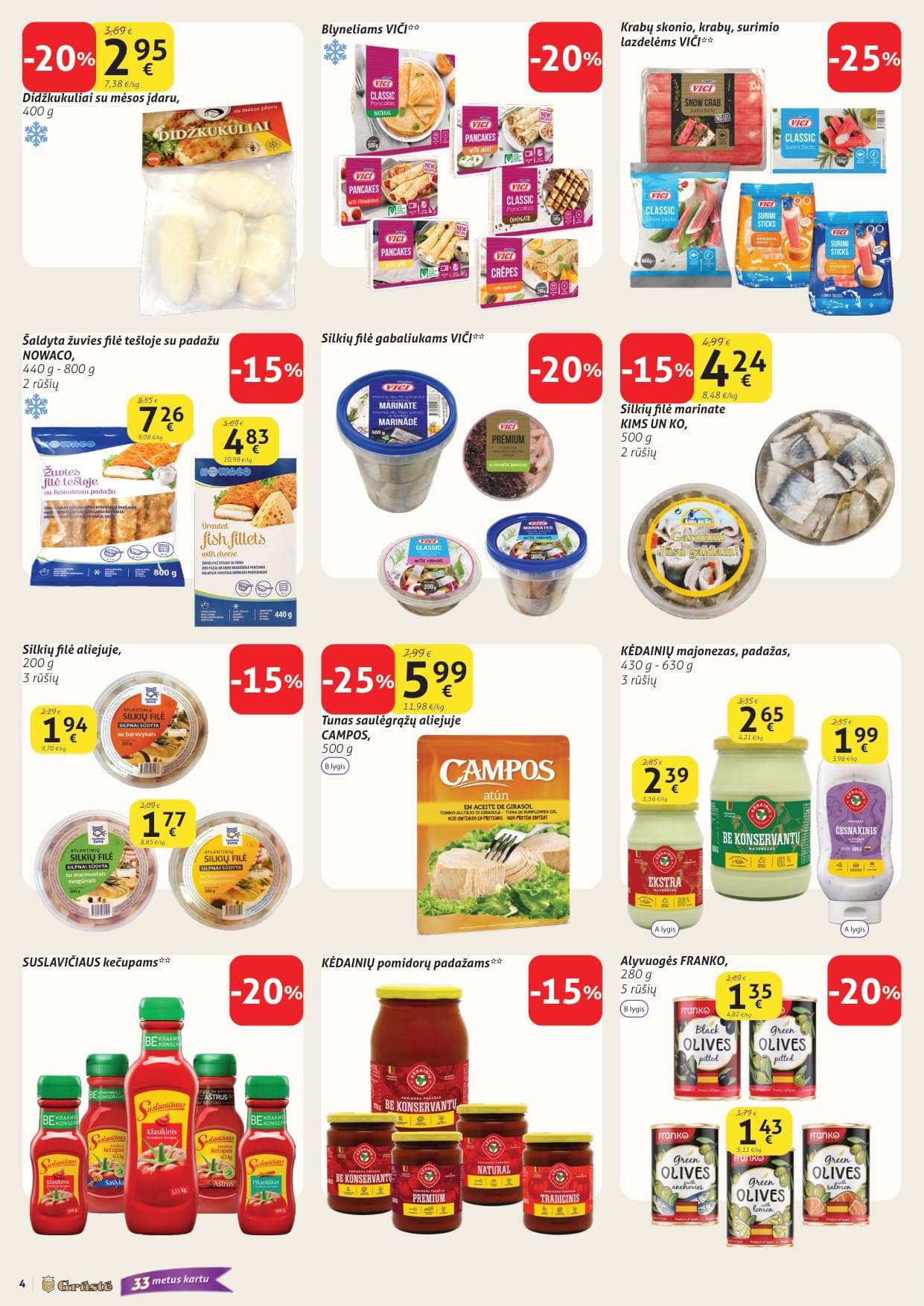 GRŪSTĖ akcijų ir nuolaidų leidinys Nr. 6 nuo 2026.02.21 iki 2026.02.28 - 4