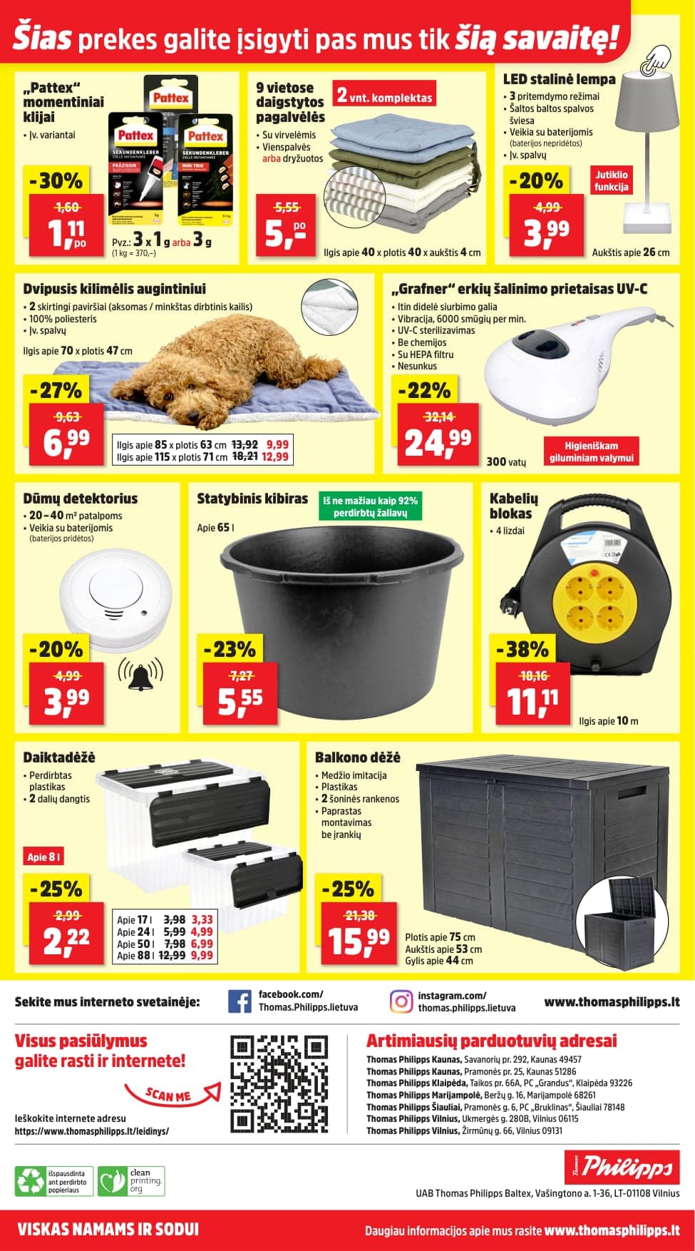 THOMAS PHILIPPS akcijų ir nuolaidų leidinys nuo 2026.02.17 iki 2026.02.21 - 8