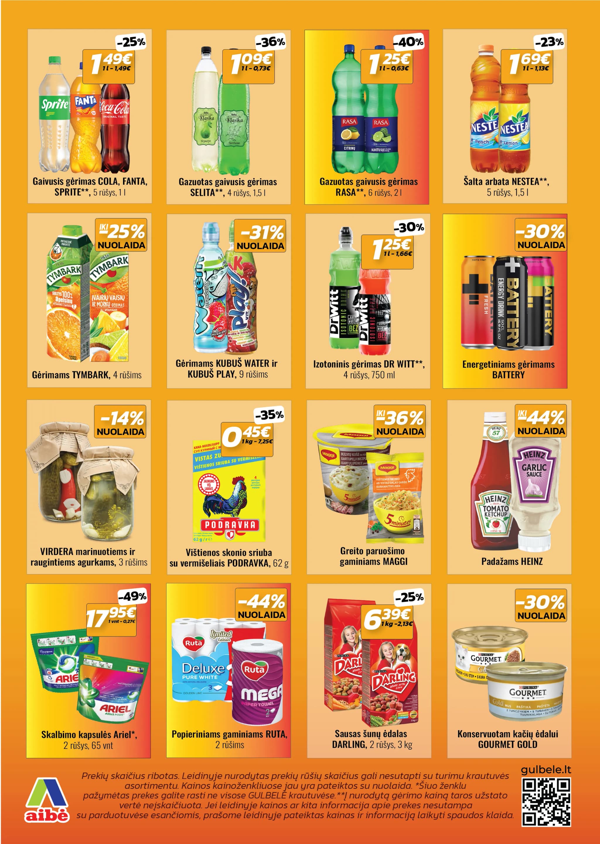 GULBELĖ akcijų ir nuolaidų leidinys Nr. 1 nuo 2026.01.15 iki 2026.01.28 - 4