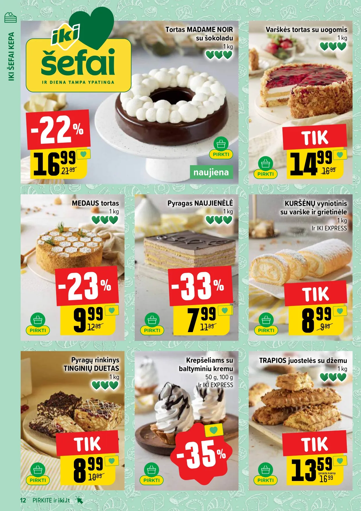 IKI akcijų ir nuolaidų leidinys Nr. 5 nuo 2026.01.26 iki 2026.02.01 - 12