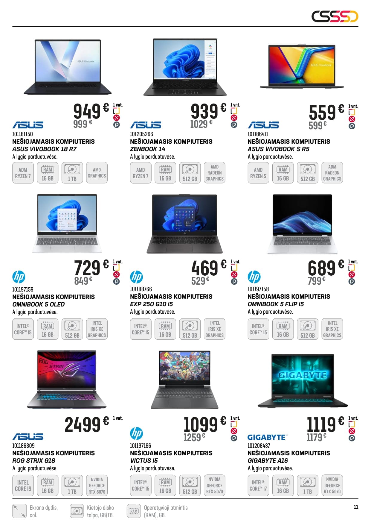 SENUKAI akcijų ir nuolaidų leidinys Nr. 3 nuo 2026.02.11 iki 2026.03.09 - 11
