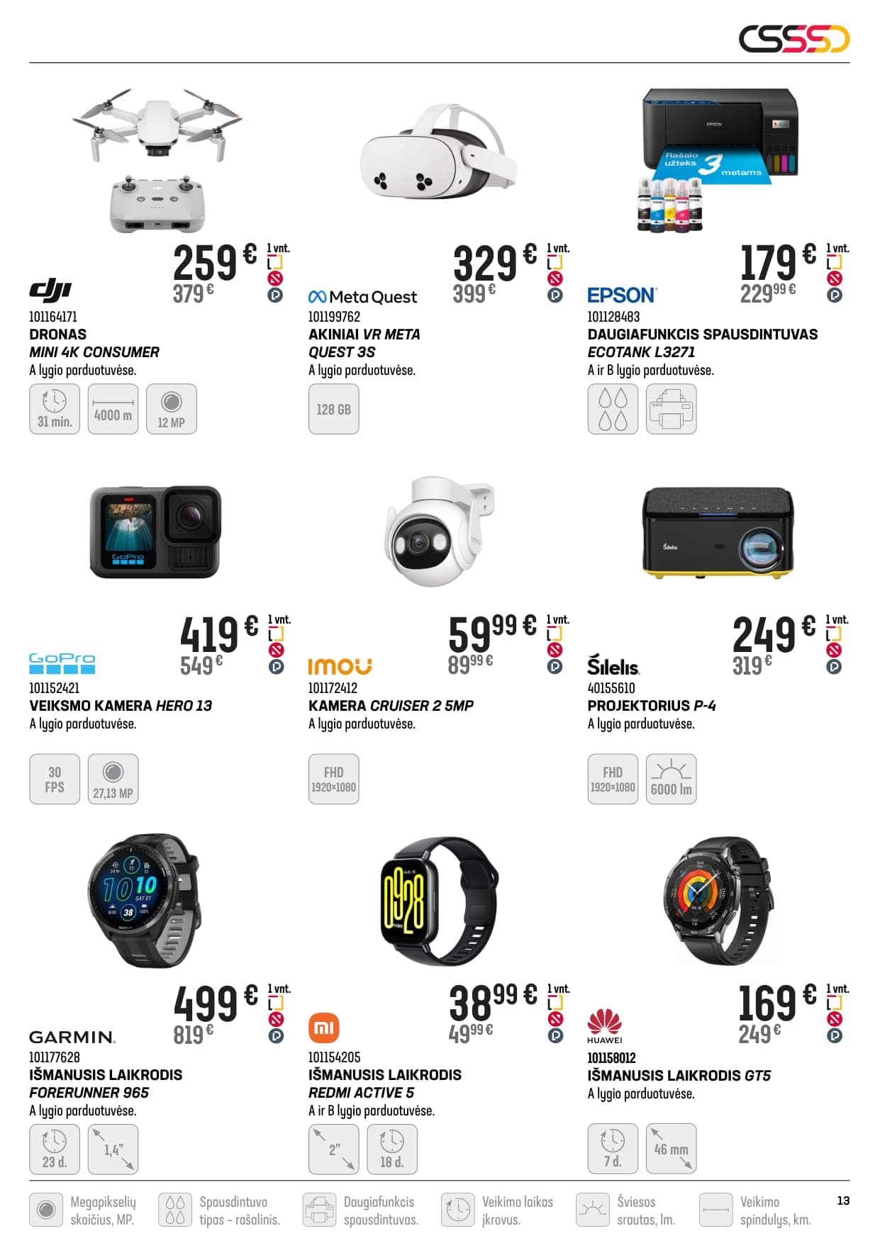 SENUKAI akcijų ir nuolaidų leidinys Nr. 3 nuo 2026.02.11 iki 2026.03.09 - 13