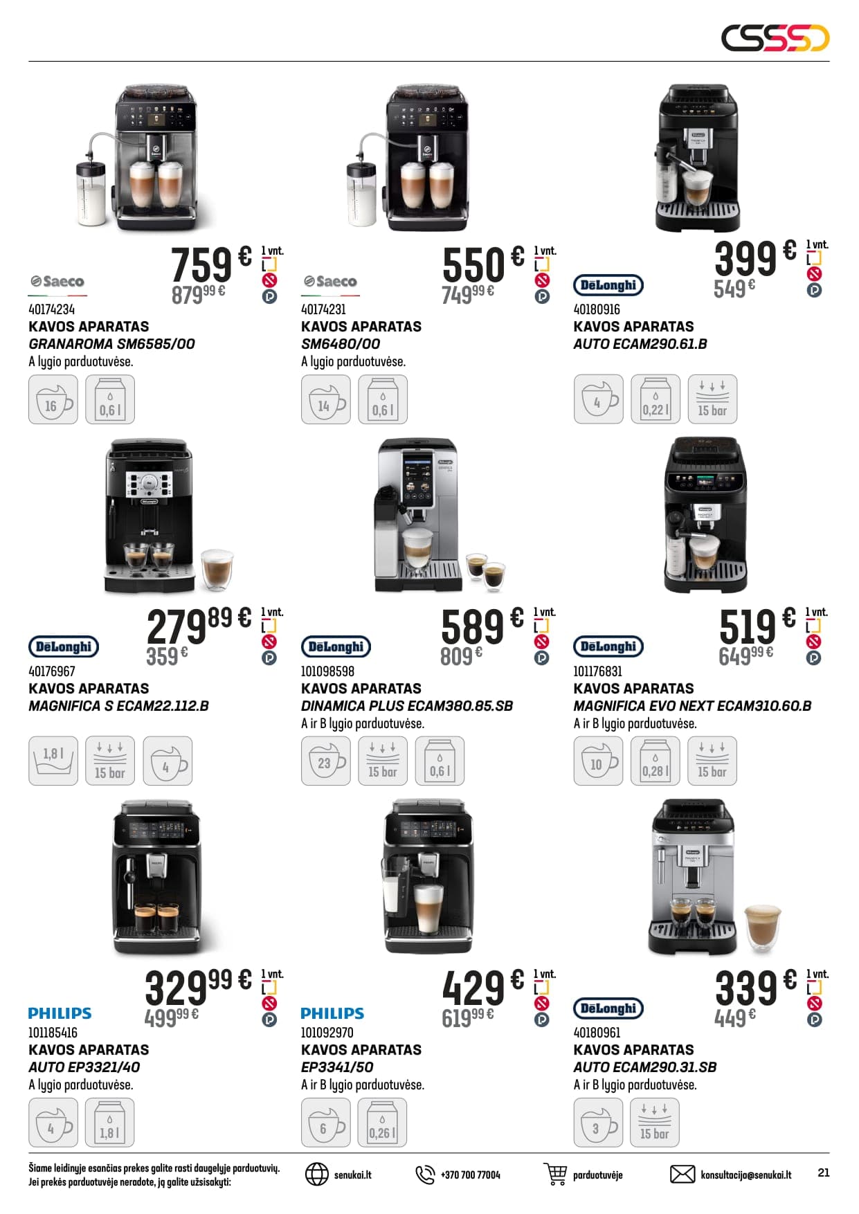 SENUKAI akcijų ir nuolaidų leidinys Nr. 3 nuo 2026.02.11 iki 2026.03.09 - 21