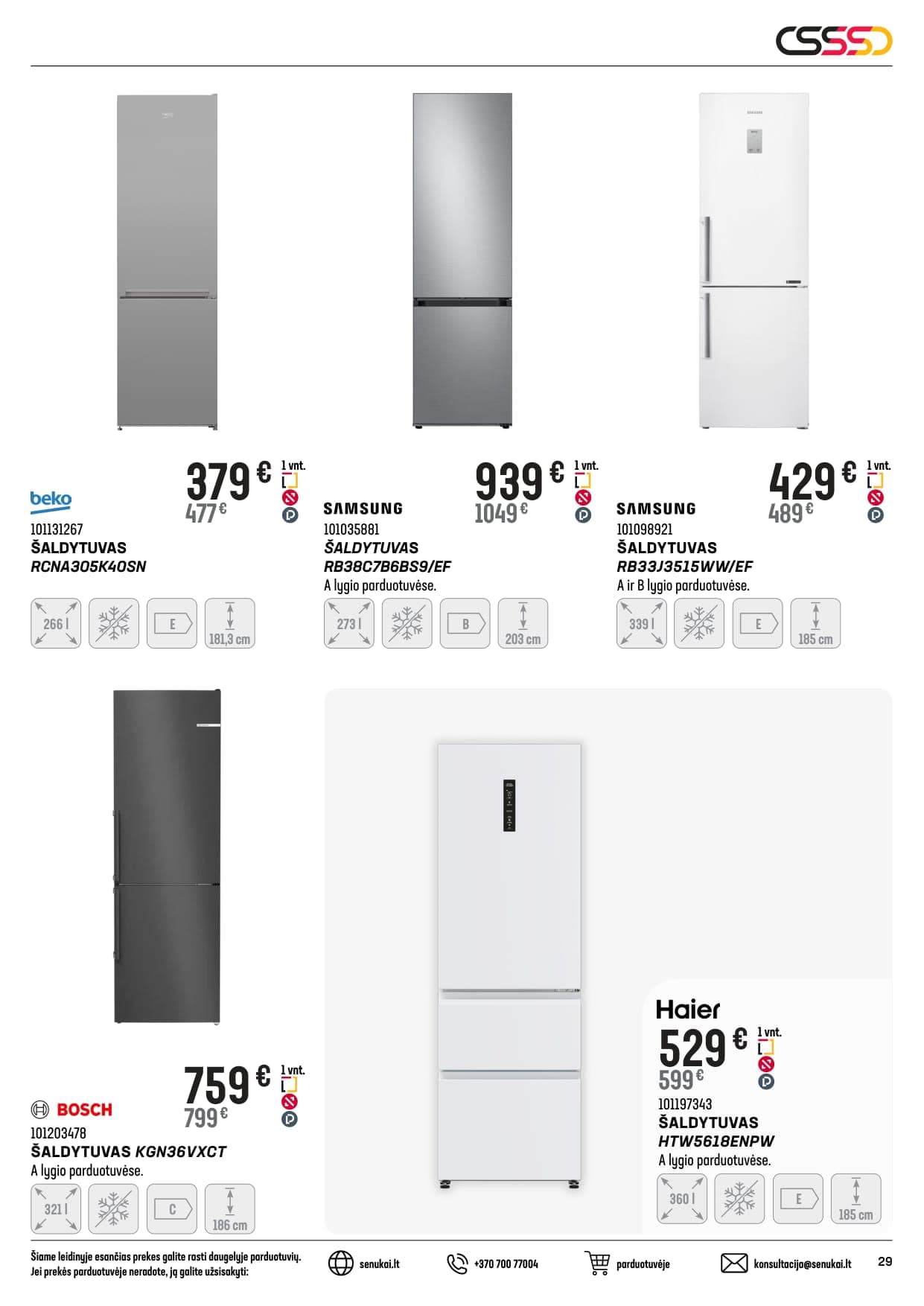 SENUKAI akcijų ir nuolaidų leidinys Nr. 3 nuo 2026.02.11 iki 2026.03.09 - 29
