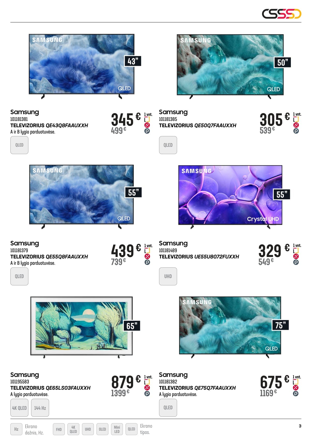 SENUKAI akcijų ir nuolaidų leidinys Nr. 3 nuo 2026.02.11 iki 2026.03.09 - 3