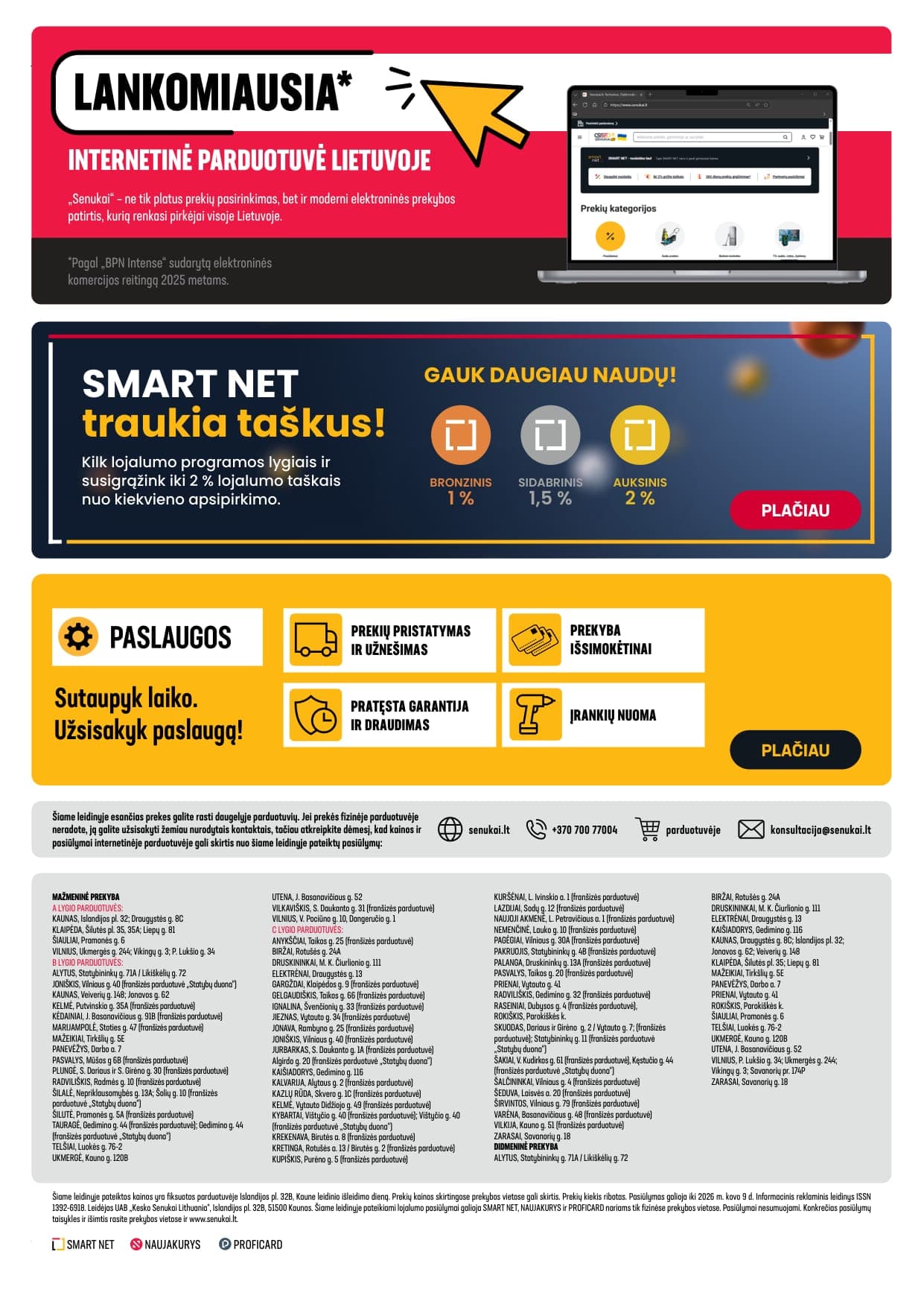 SENUKAI akcijų ir nuolaidų leidinys Nr. 3 nuo 2026.02.11 iki 2026.03.09 - 34