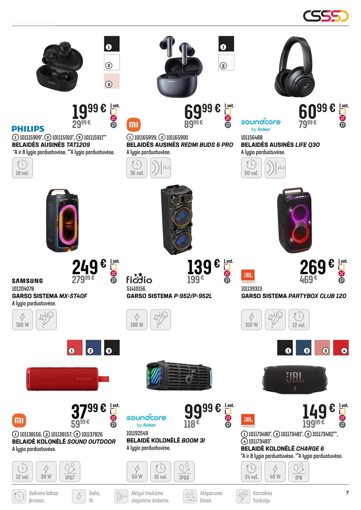 SENUKAI akcijų ir nuolaidų leidinys Nr. 3 nuo 2026.02.11 iki 2026.03.09 - 7