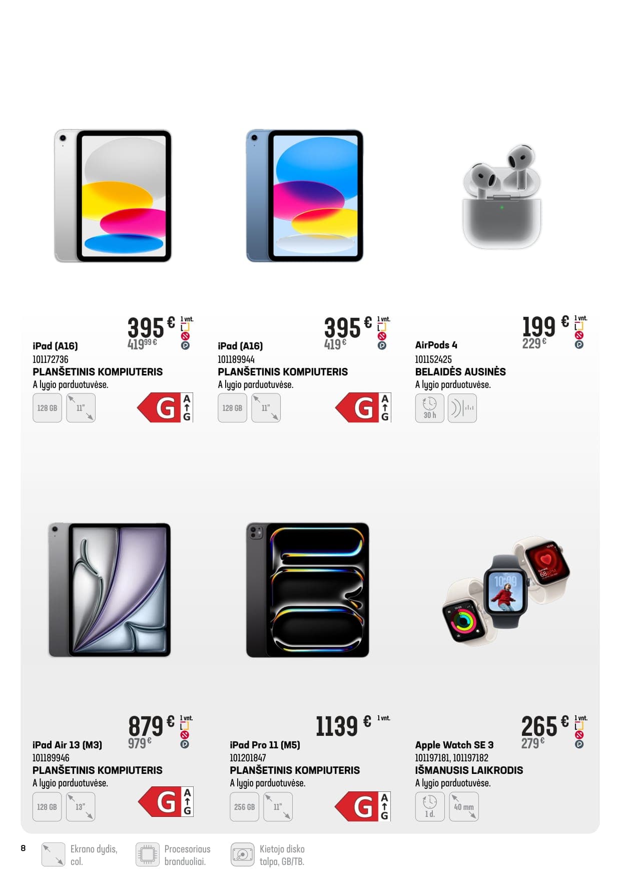 SENUKAI akcijų ir nuolaidų leidinys Nr. 3 nuo 2026.02.11 iki 2026.03.09 - 8