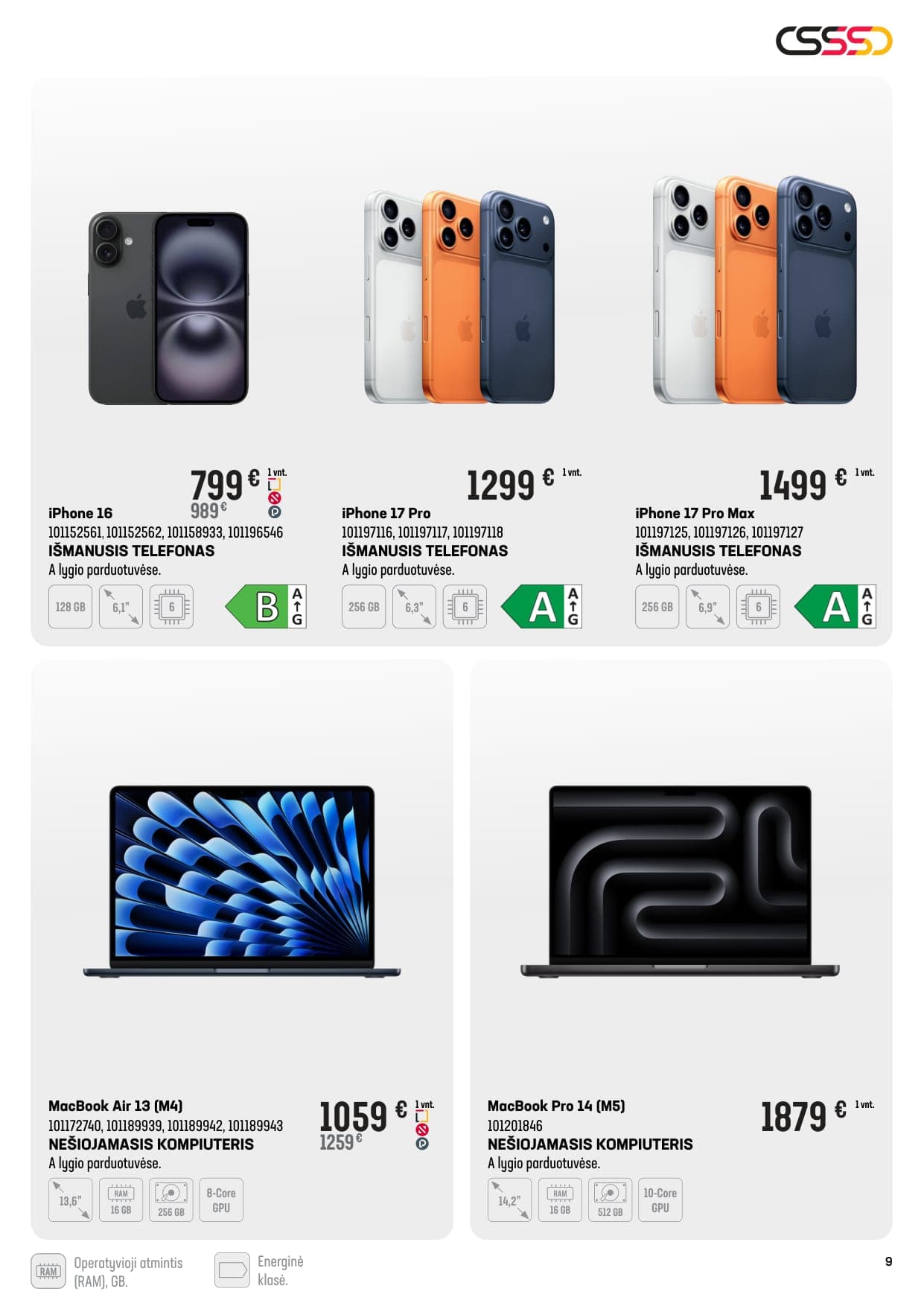 SENUKAI akcijų ir nuolaidų leidinys Nr. 3 nuo 2026.02.11 iki 2026.03.09 - 9