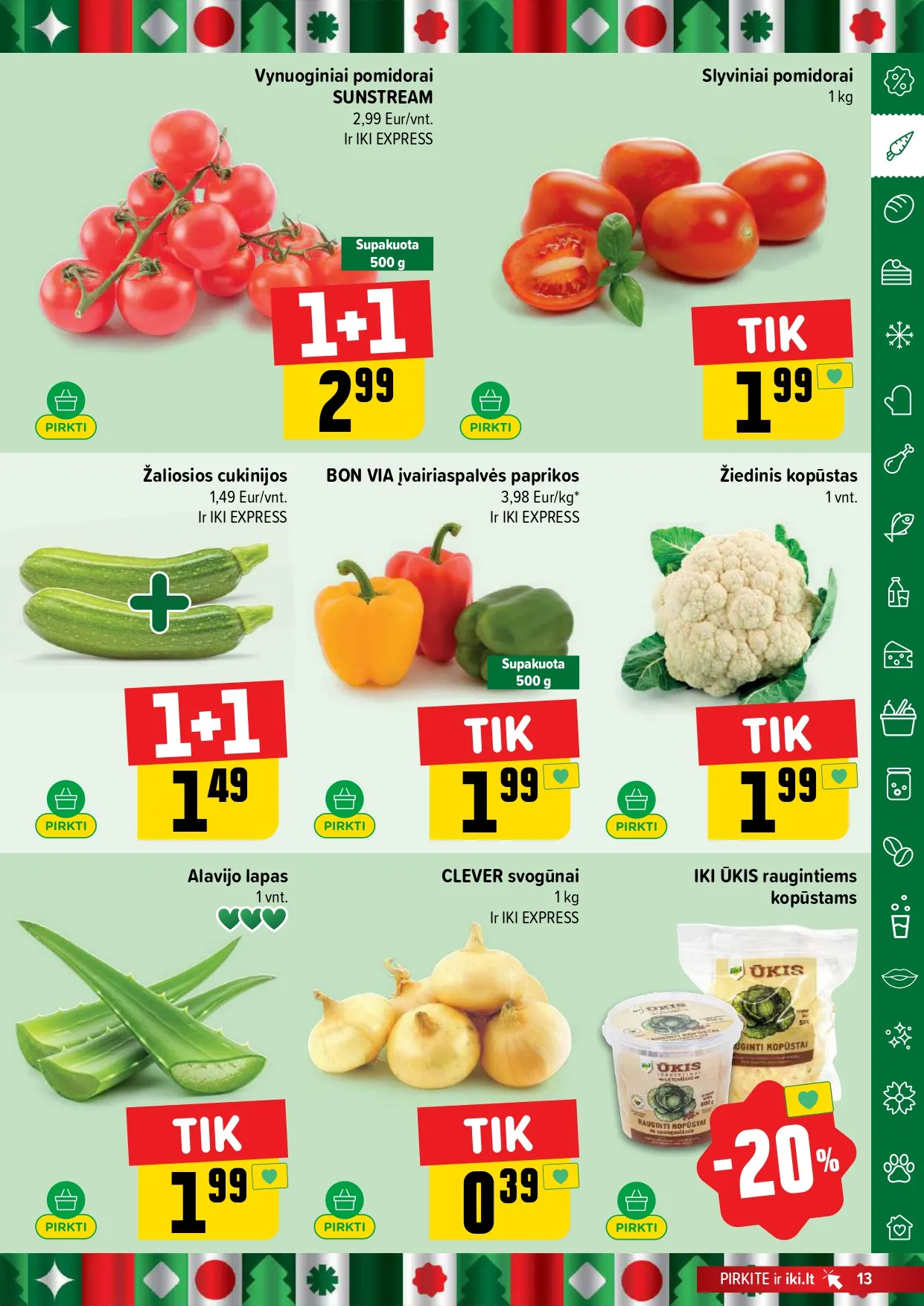 IKI akcijų ir nuolaidų leidinys Nr.49 nuo 2025.12.01 iki 2025.12.07 - 13