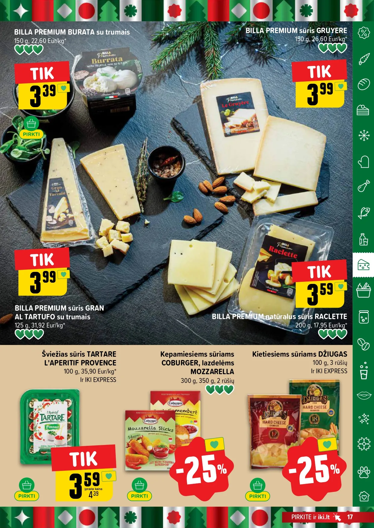 IKI akcijų ir nuolaidų leidinys Nr.49 nuo 2025.12.01 iki 2025.12.07 - 17
