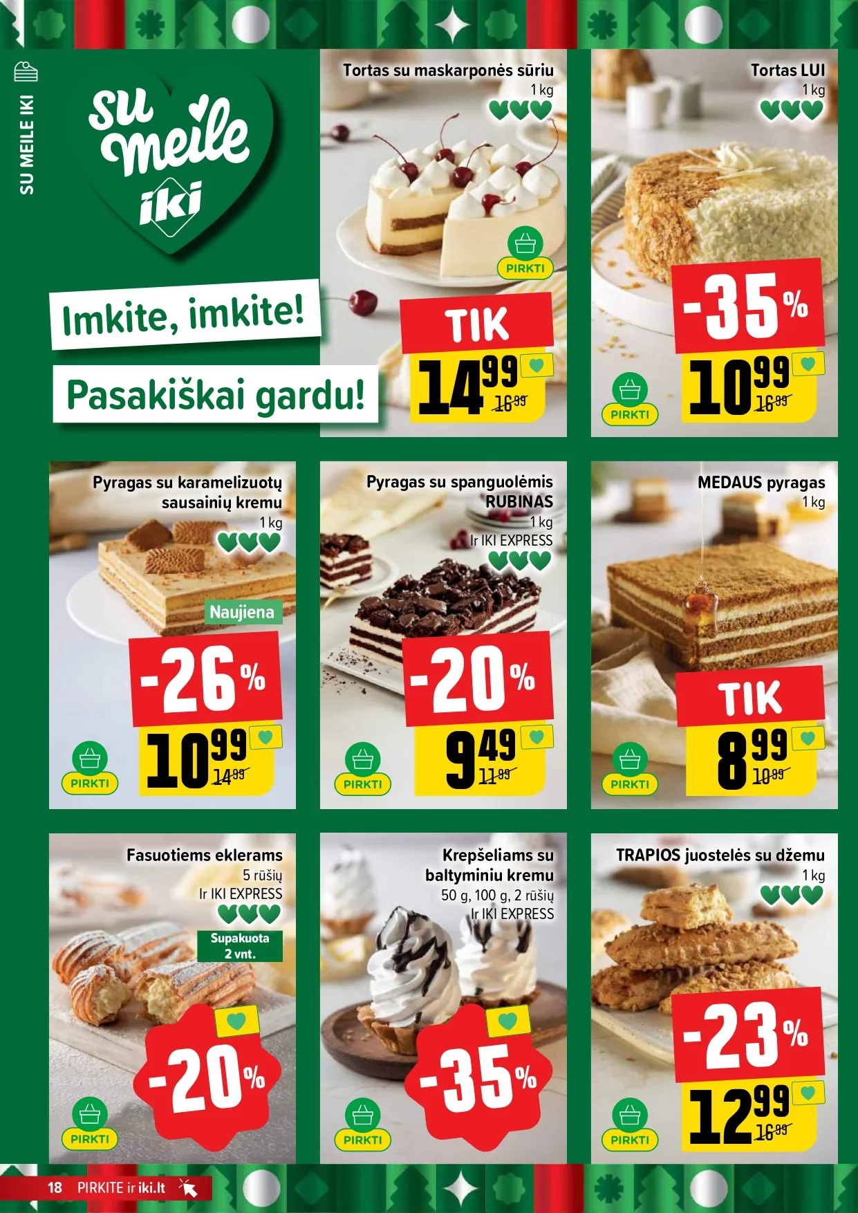 IKI akcijų ir nuolaidų leidinys Nr.49 nuo 2025.12.01 iki 2025.12.07 - 18